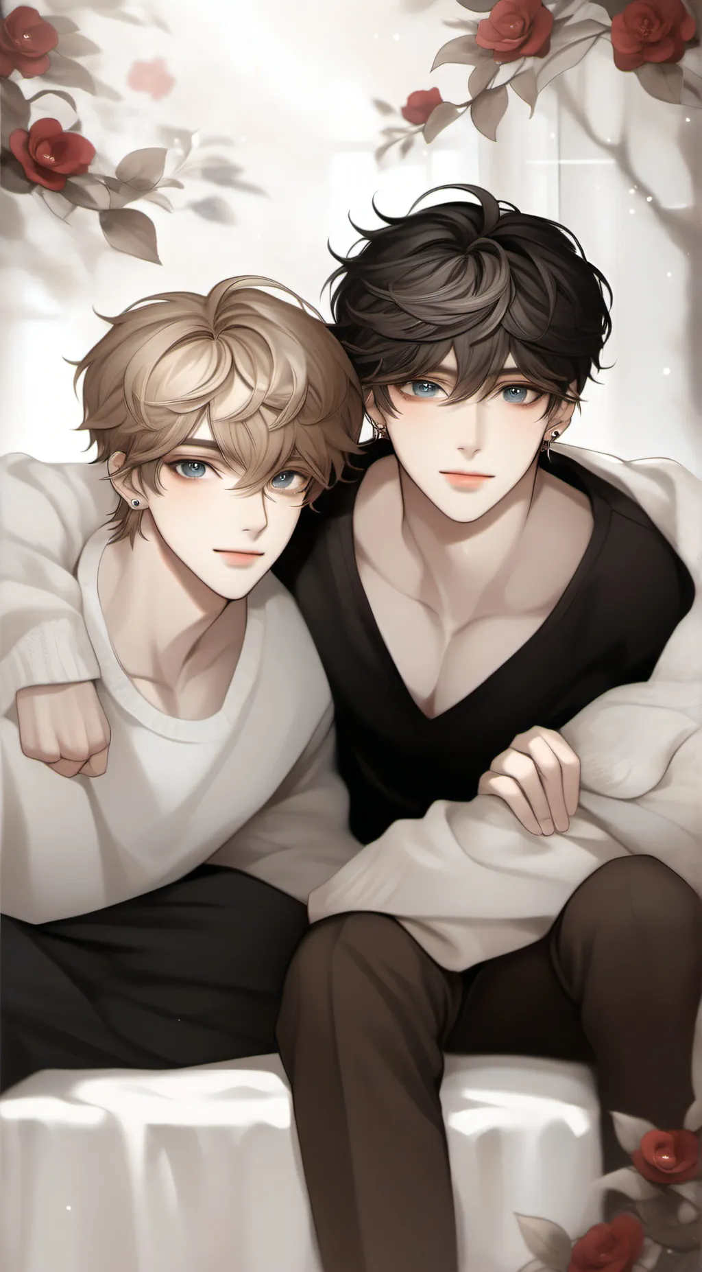 ai character: Mason and June background