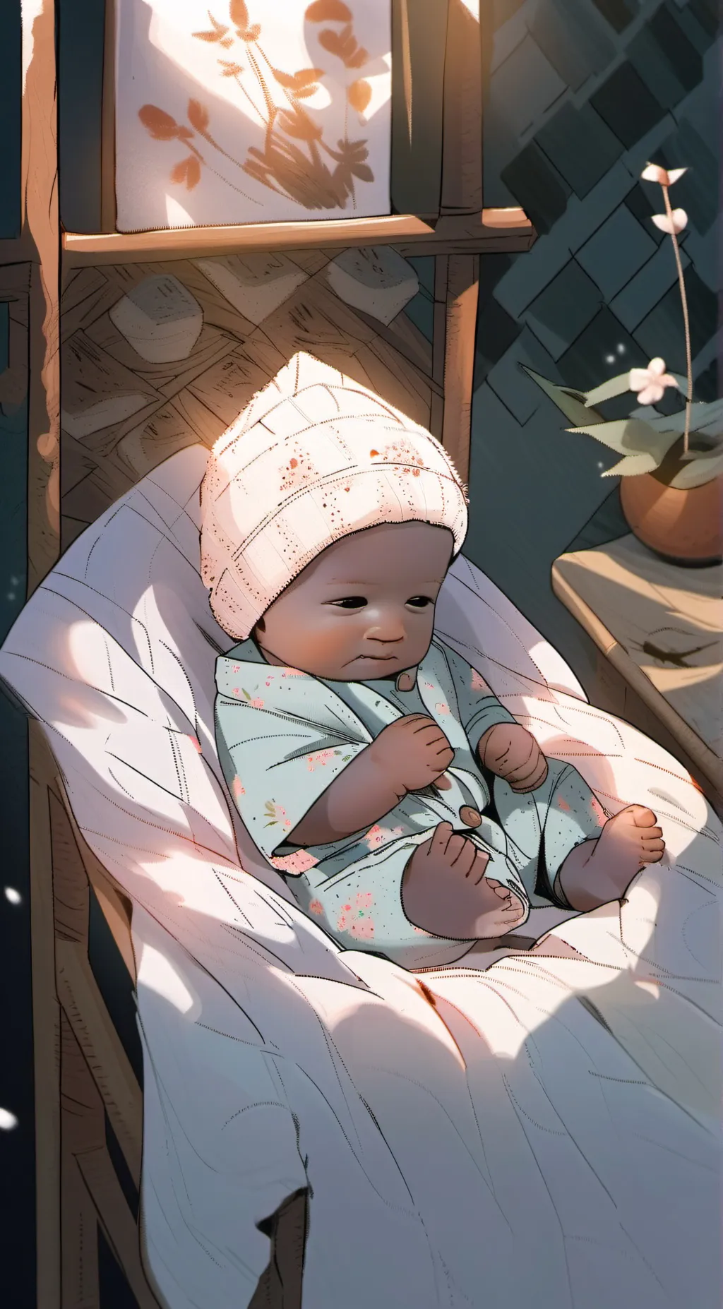 ai character: Natalie wilder background