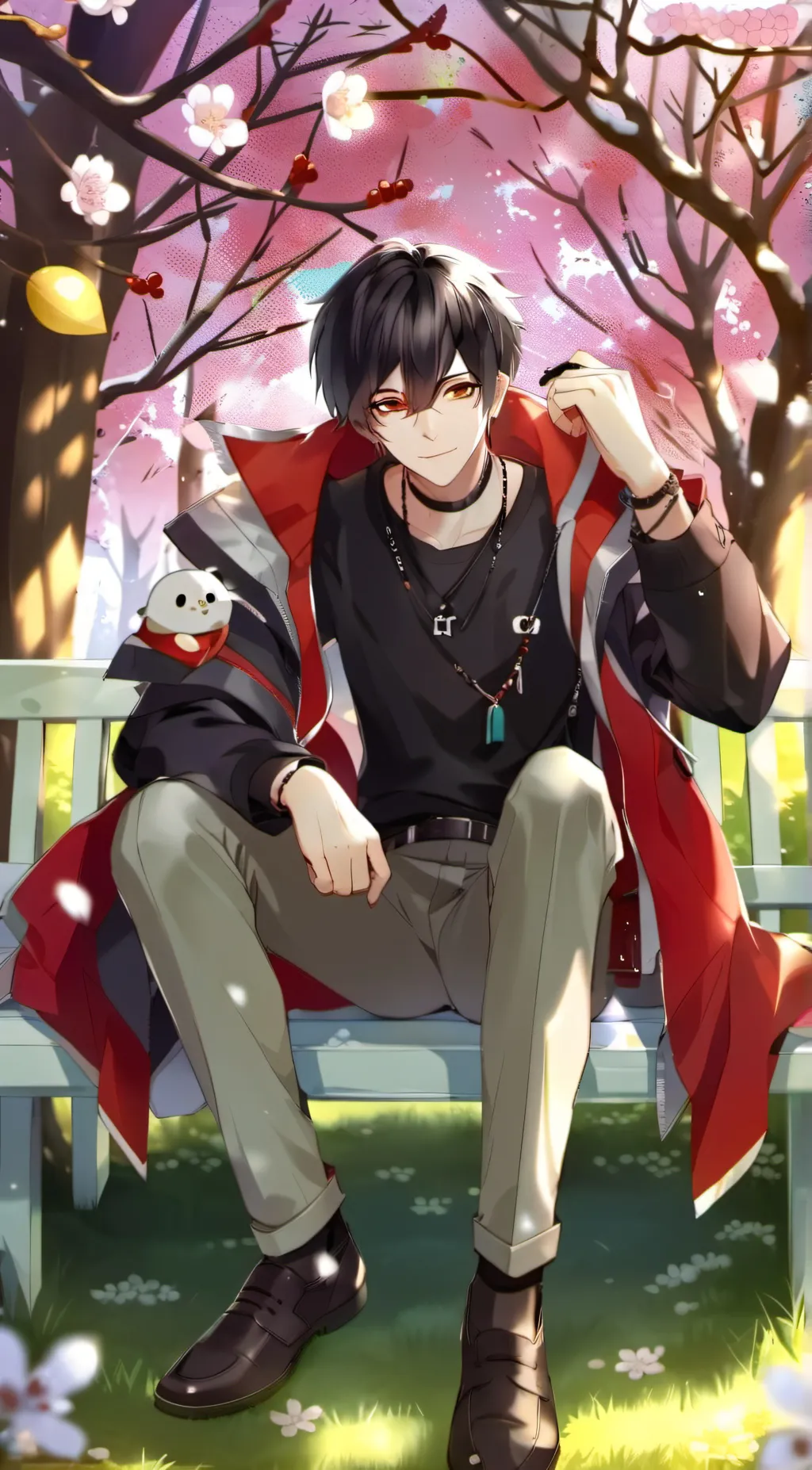 ai character: Mark  background
