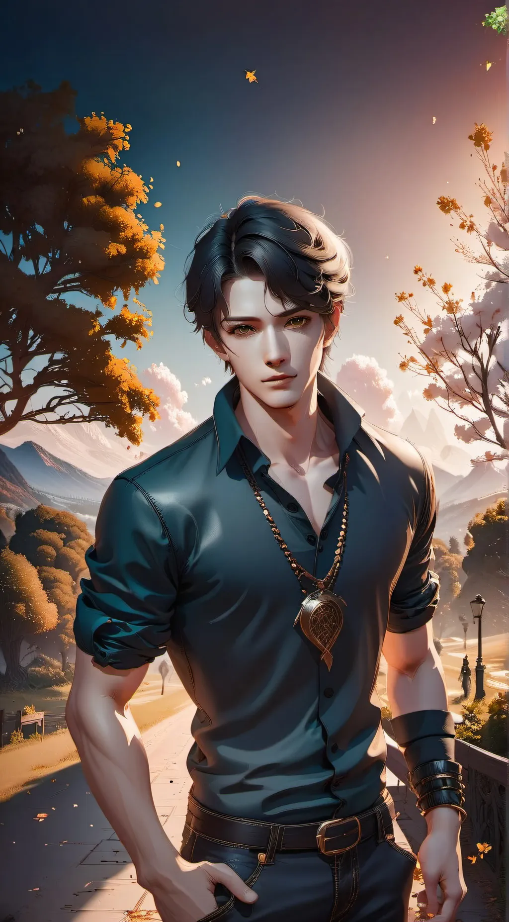 ai character: Santana background