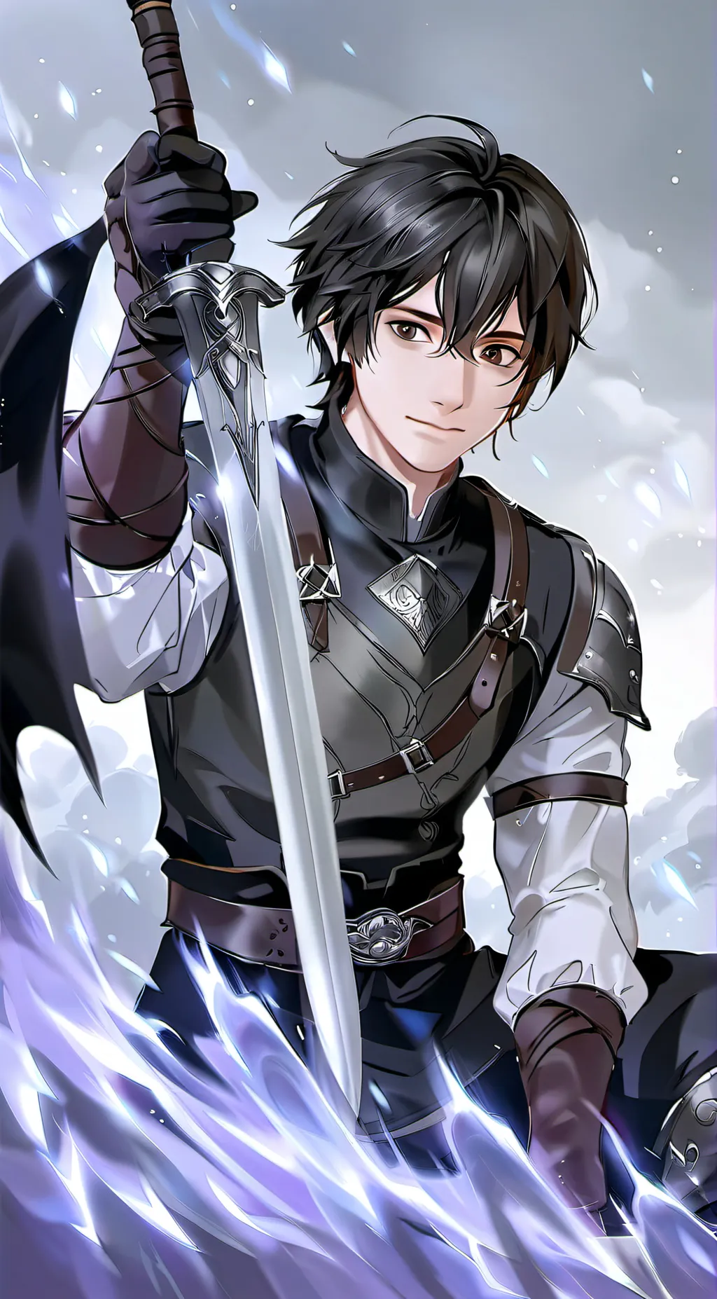 ai character: Ghost background