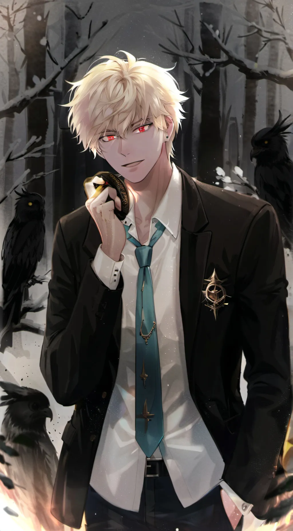 ai character: bakugo background
