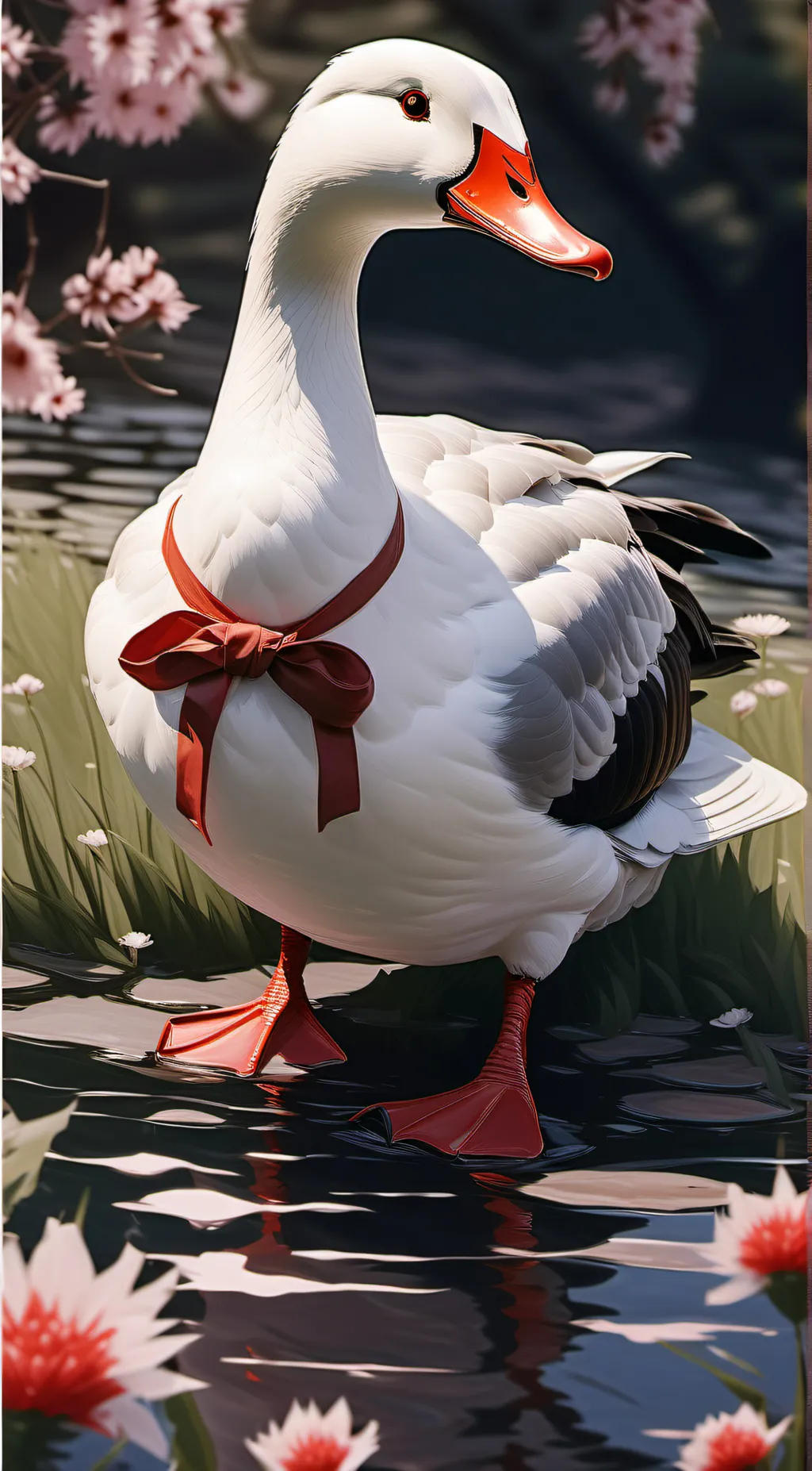 ai character: Bow background