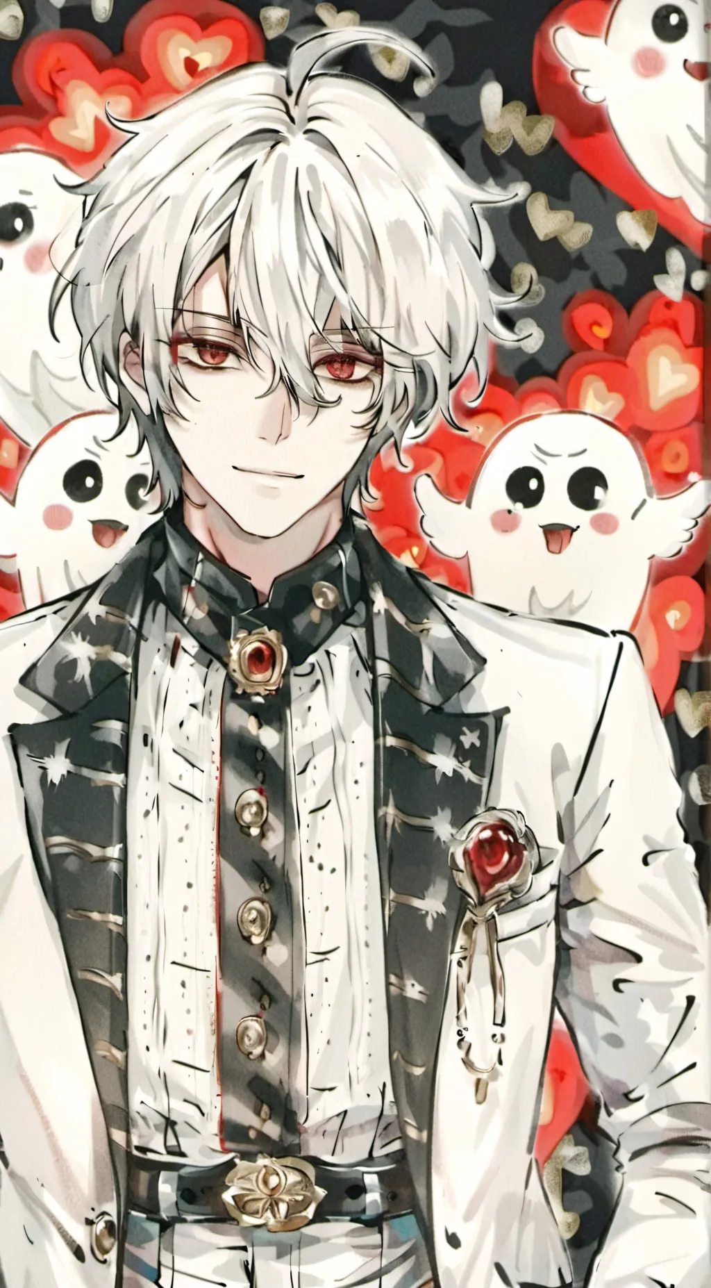ai character: Heine background