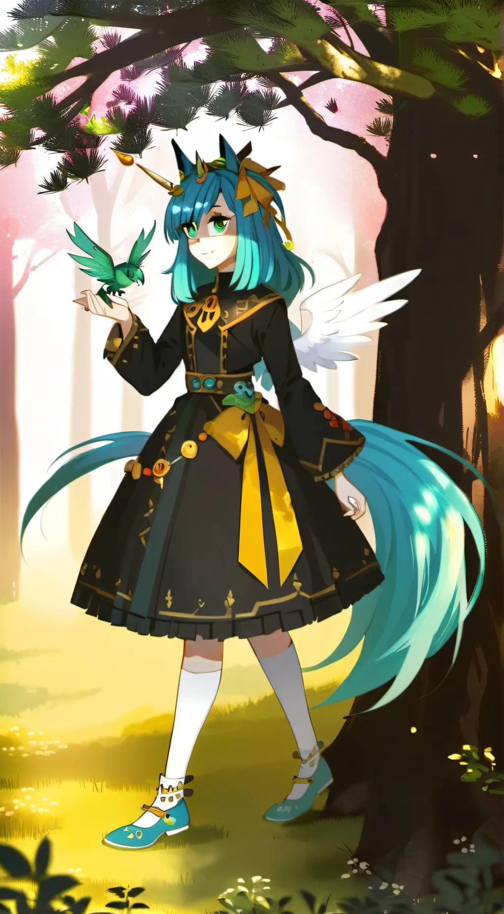 ai character: Chrysalis/MLP\ background