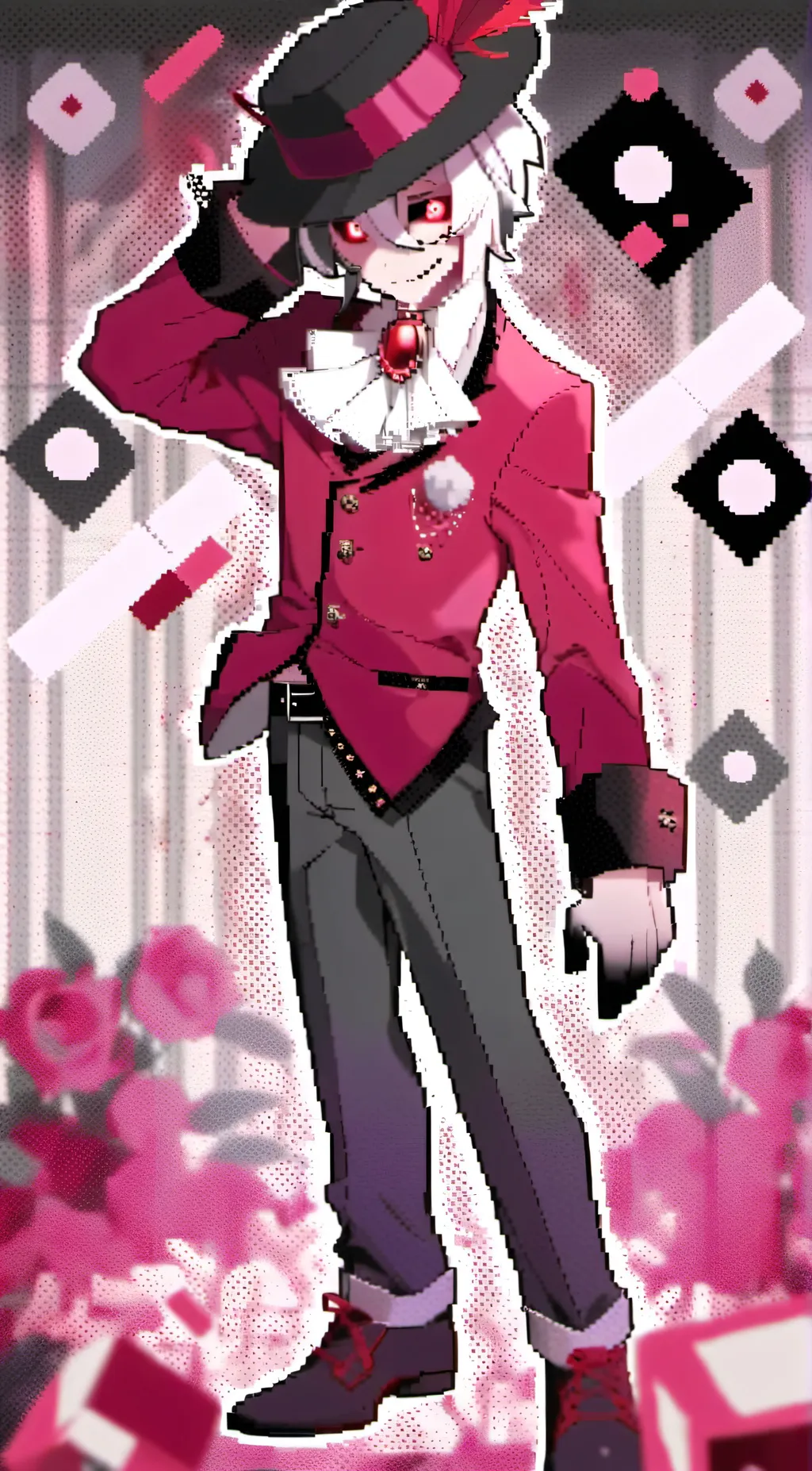 ai character: valentino background