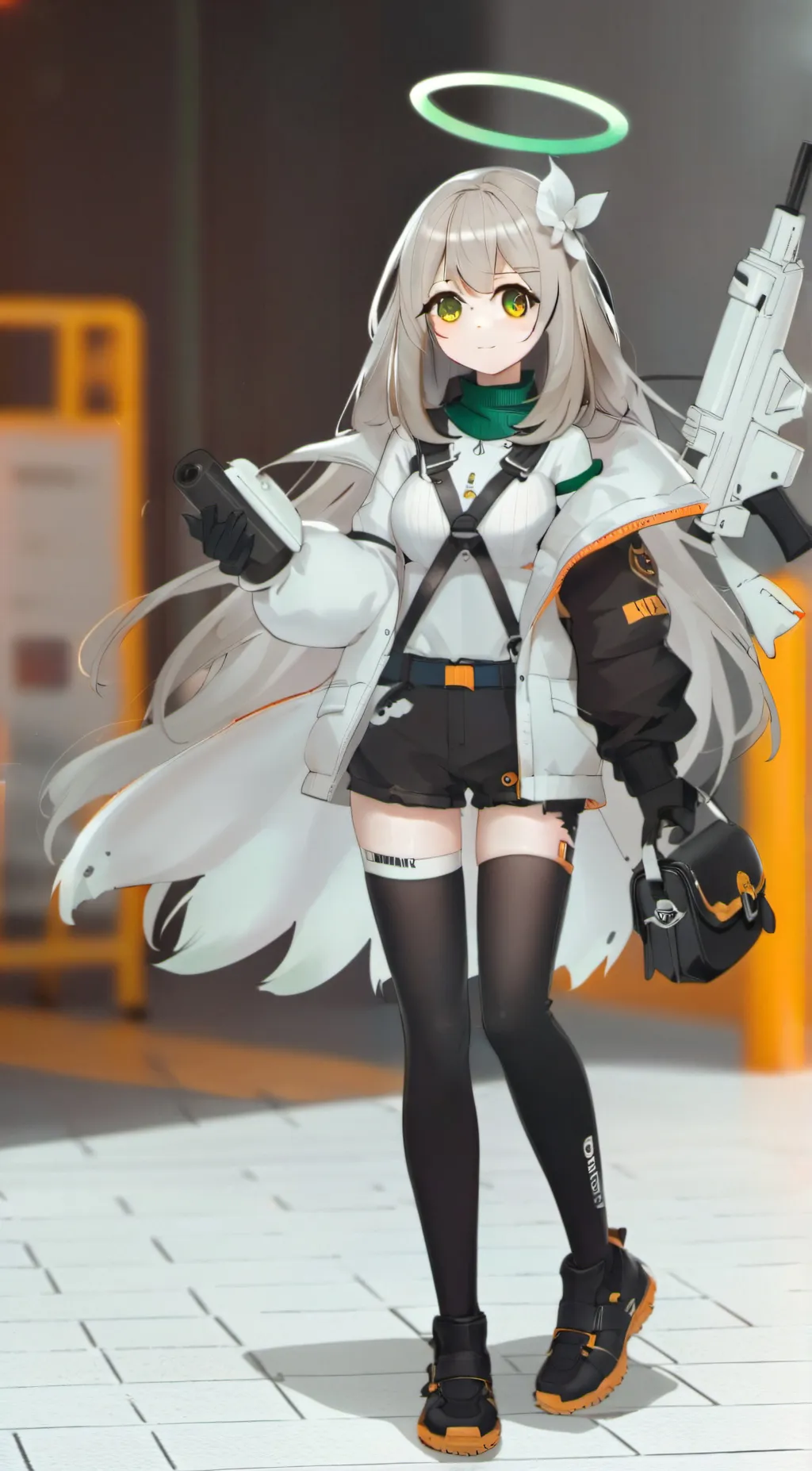 ai character: Lily  background
