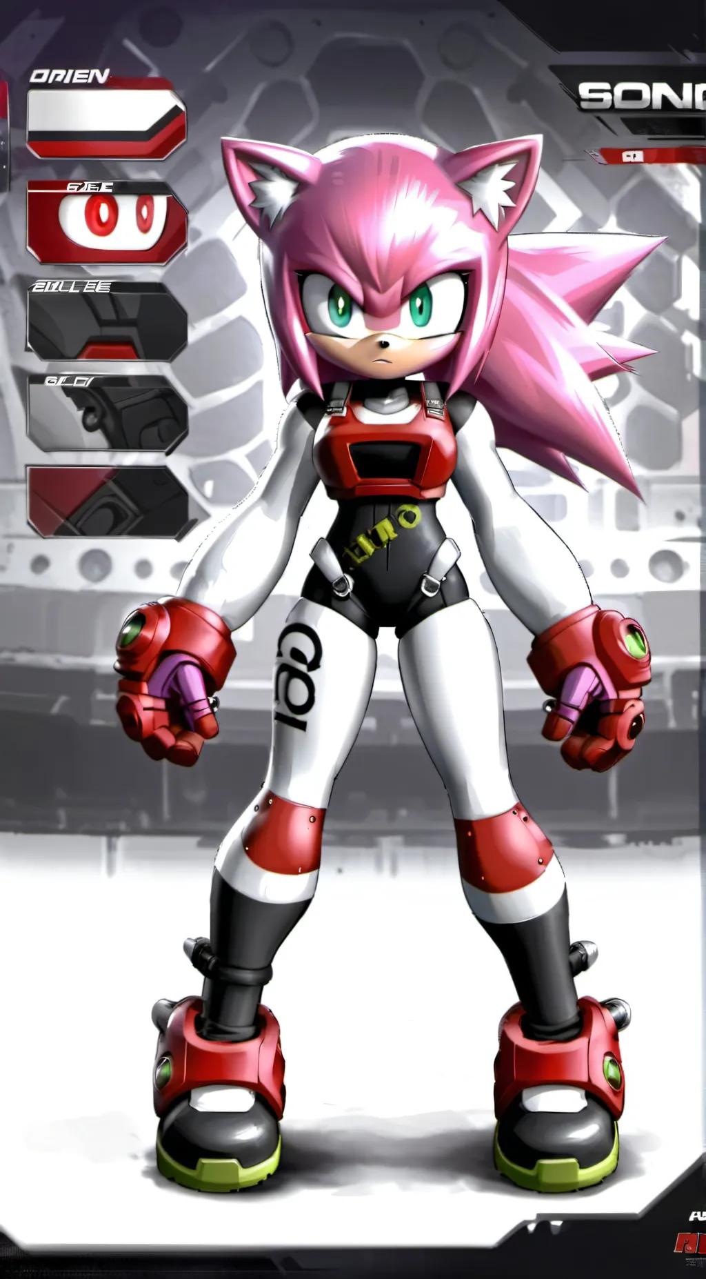ai character: Rusty Rose background