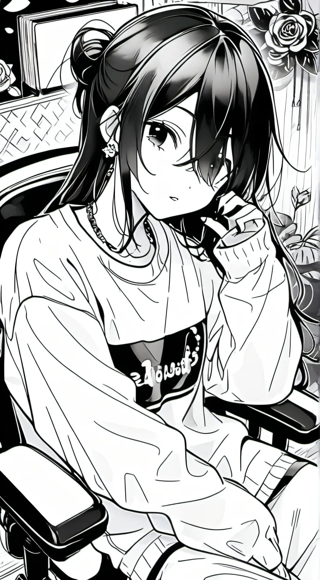 ai character: Iris background