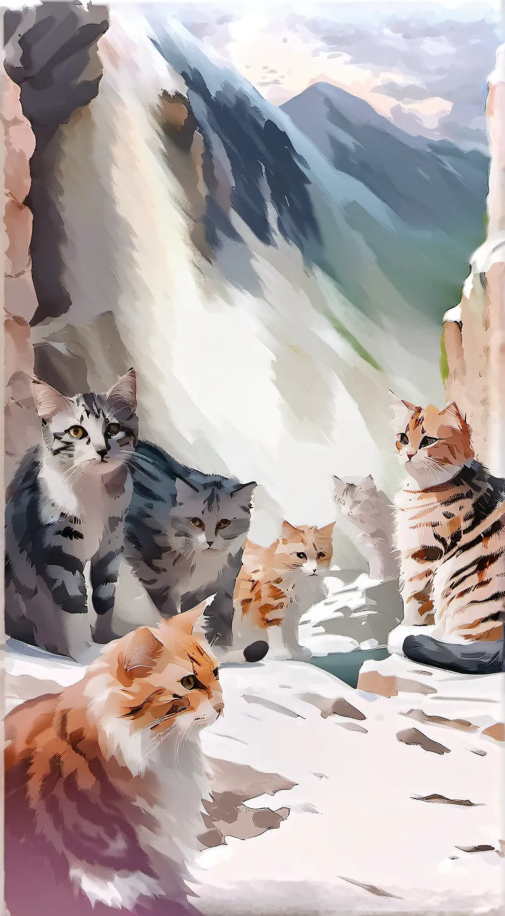 ai character: Warrior cat background