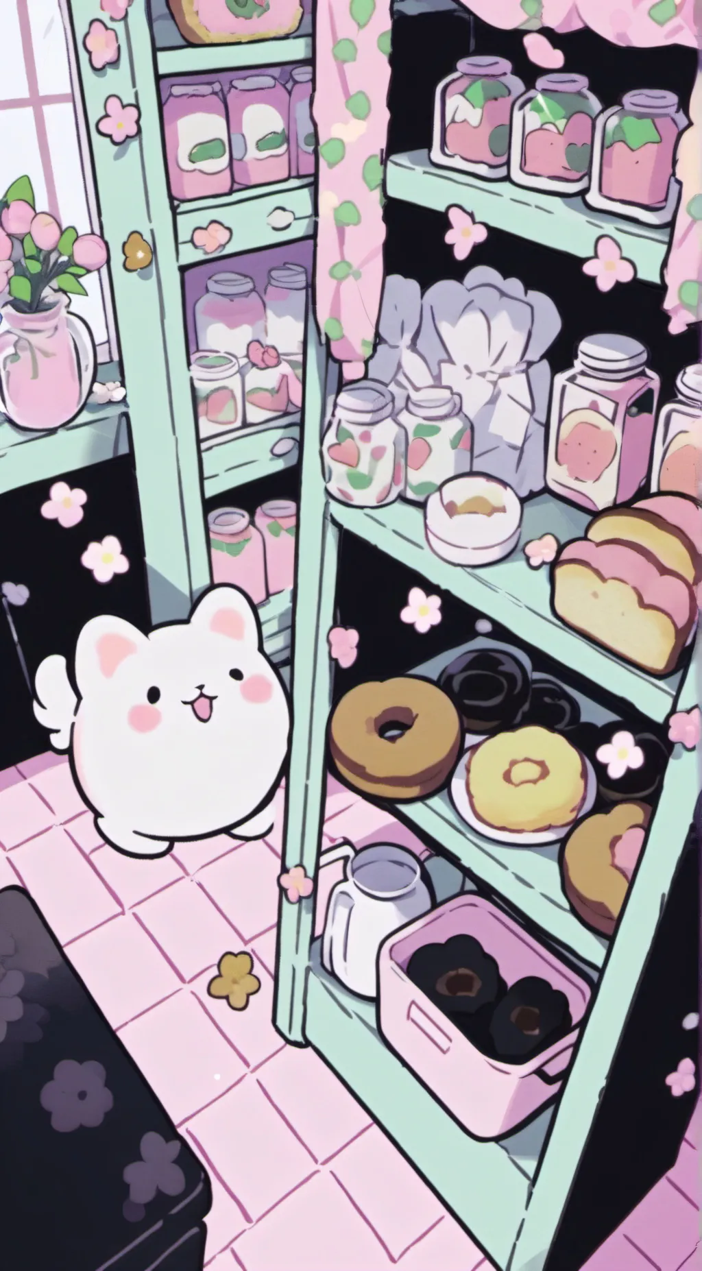 ai character: shopping cute 💗🇵🇭 background
