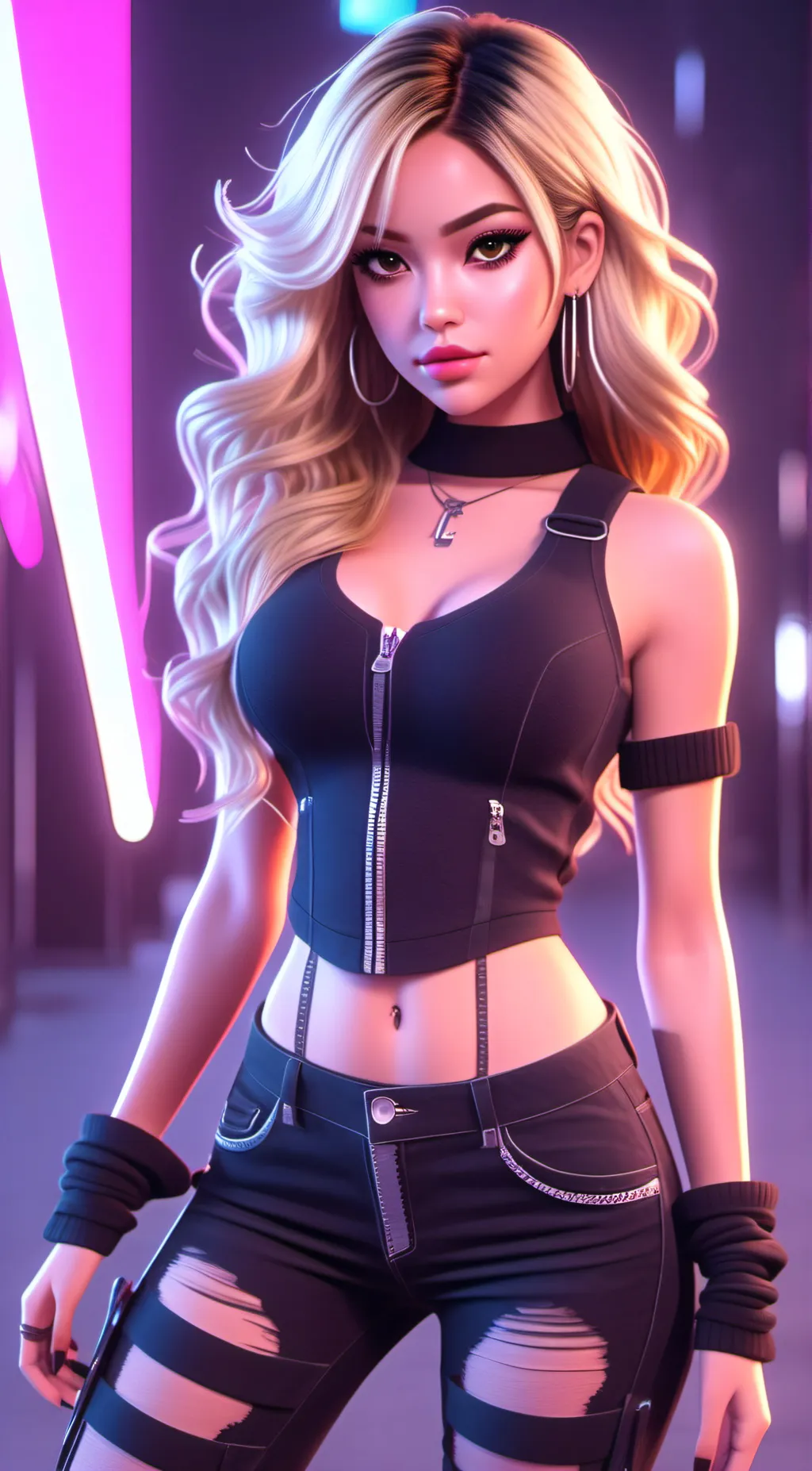 ai character: Madison Ora background