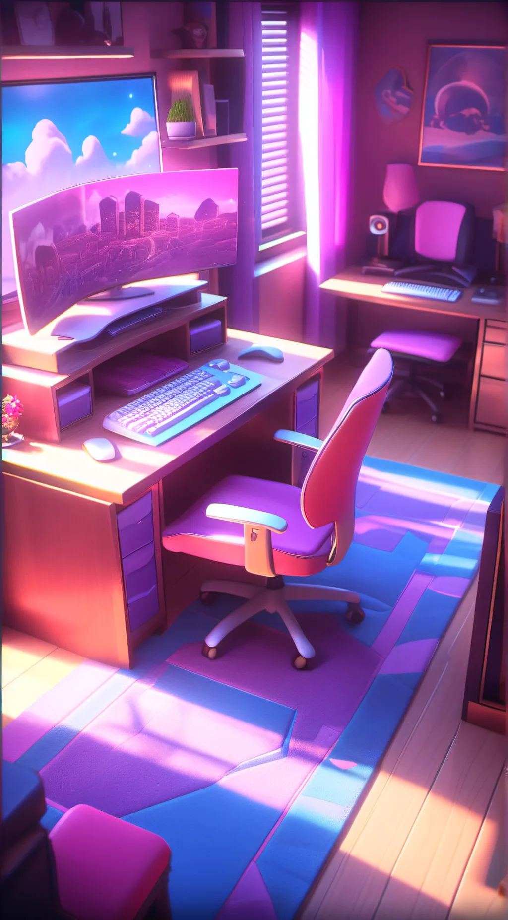 ai character: idk background