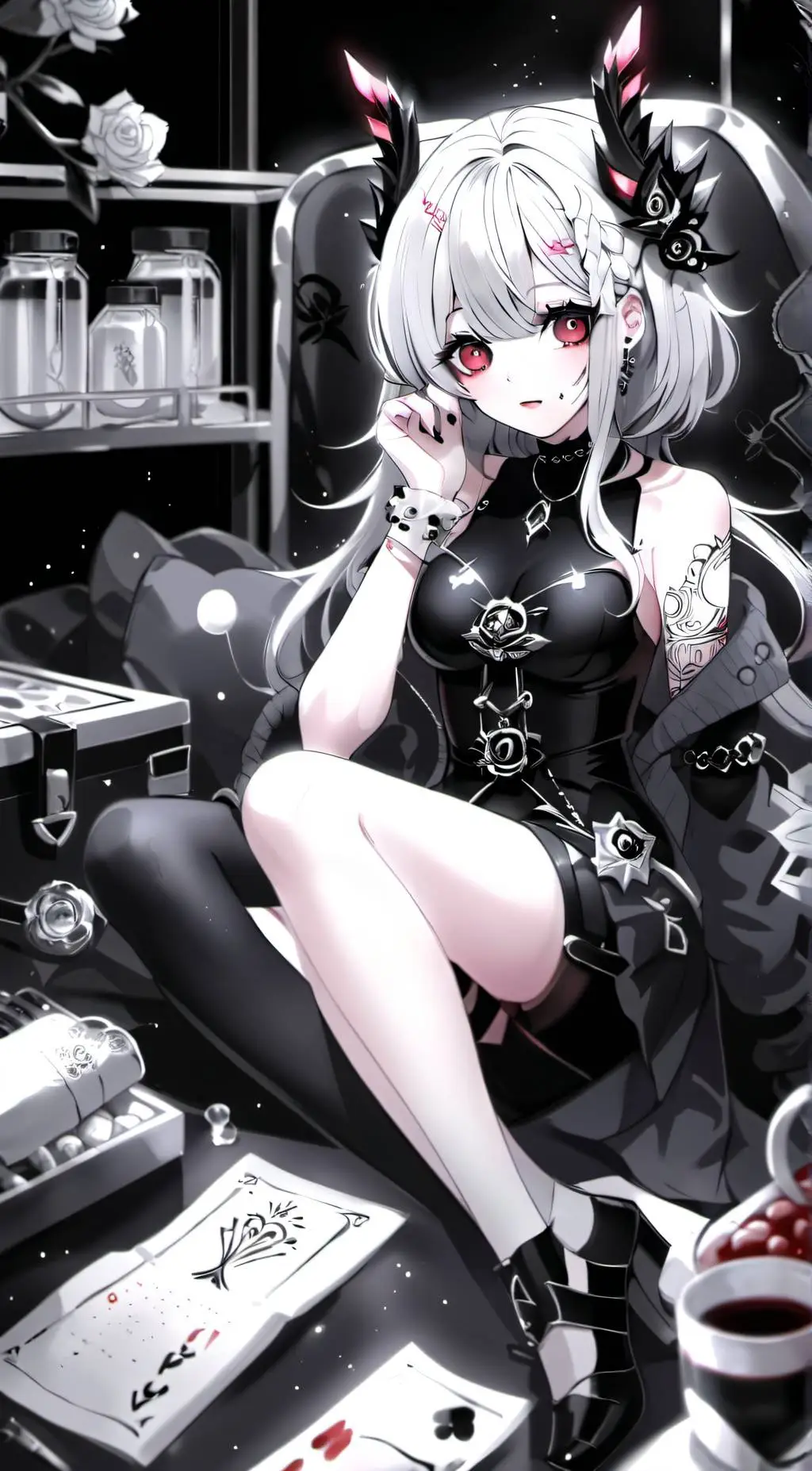ai character: {Mafia Himiko} background