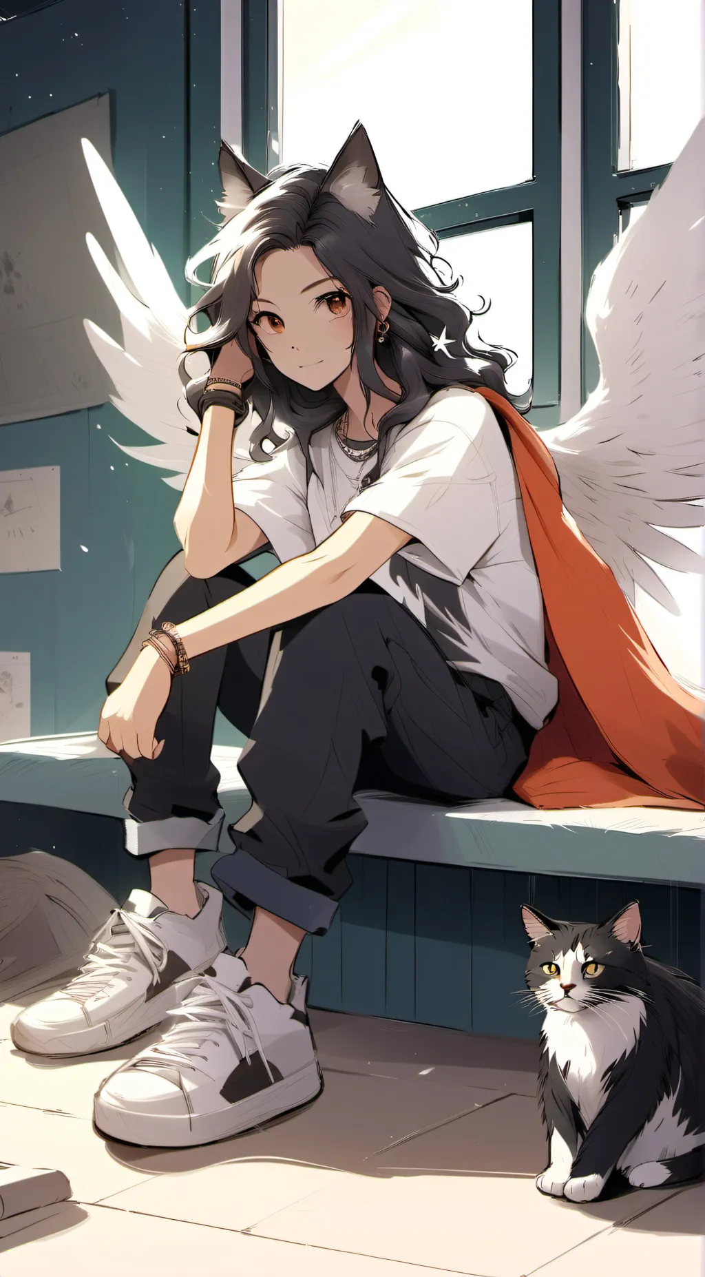 ai character: Emily background
