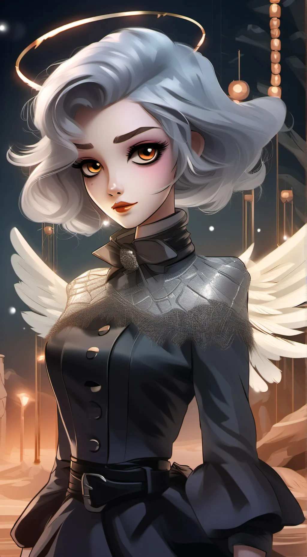ai character: Angel dust  background