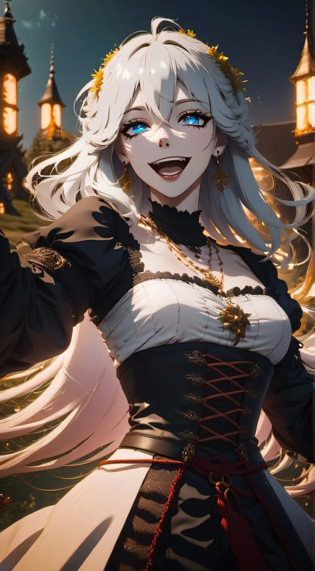 ai character: Aria  background