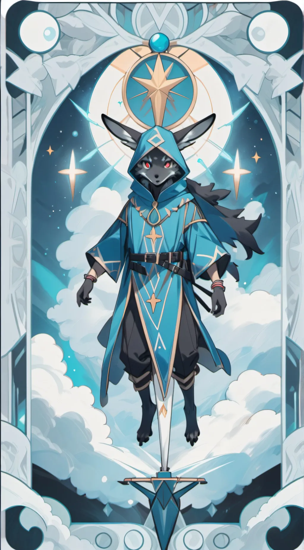 ai character: skinwalker background