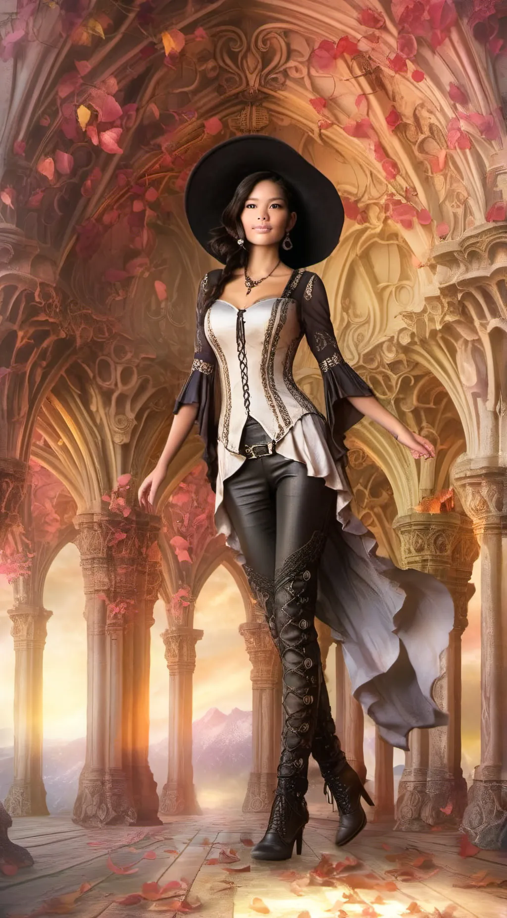 ai character: Sheynnis palacios background