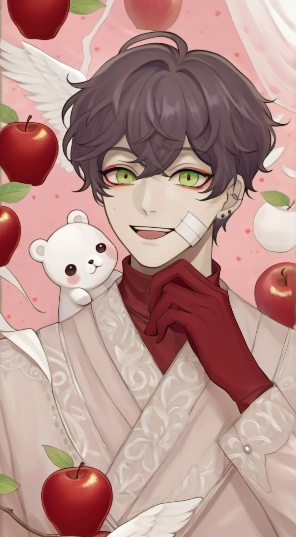 ai character: lucifer  background