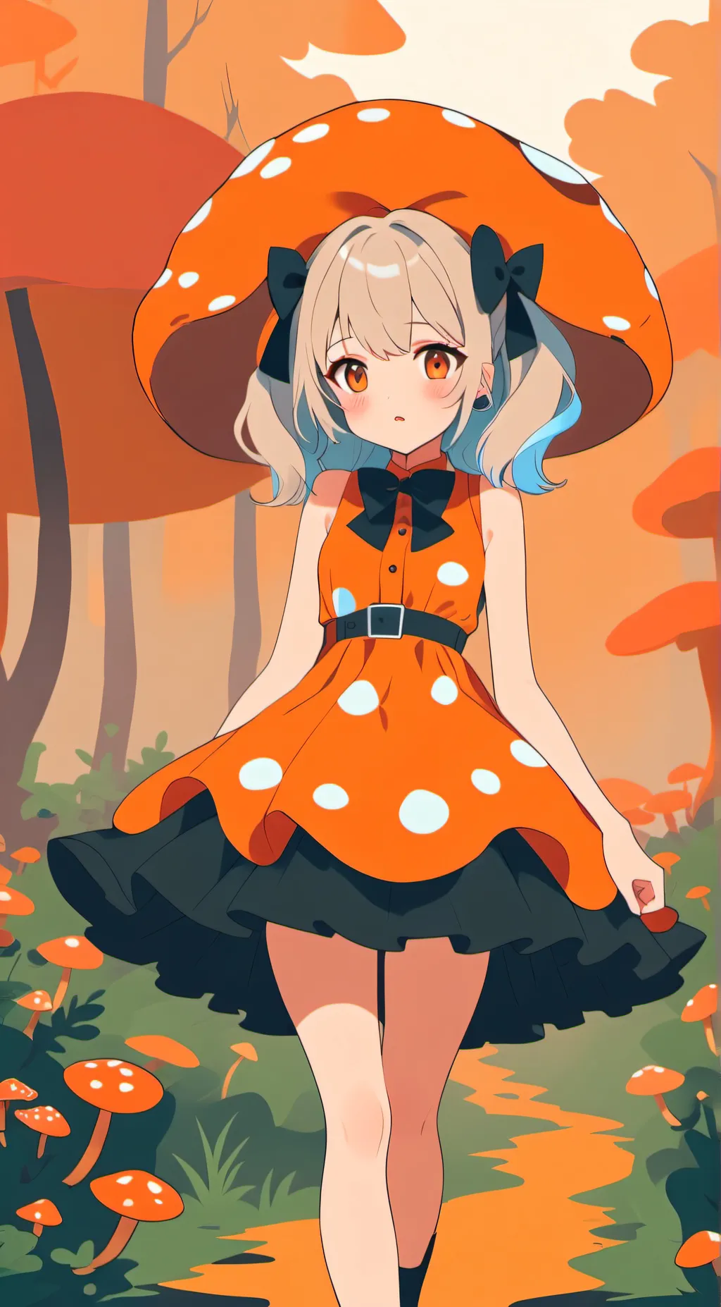 ai character: Tilly Toadstool background