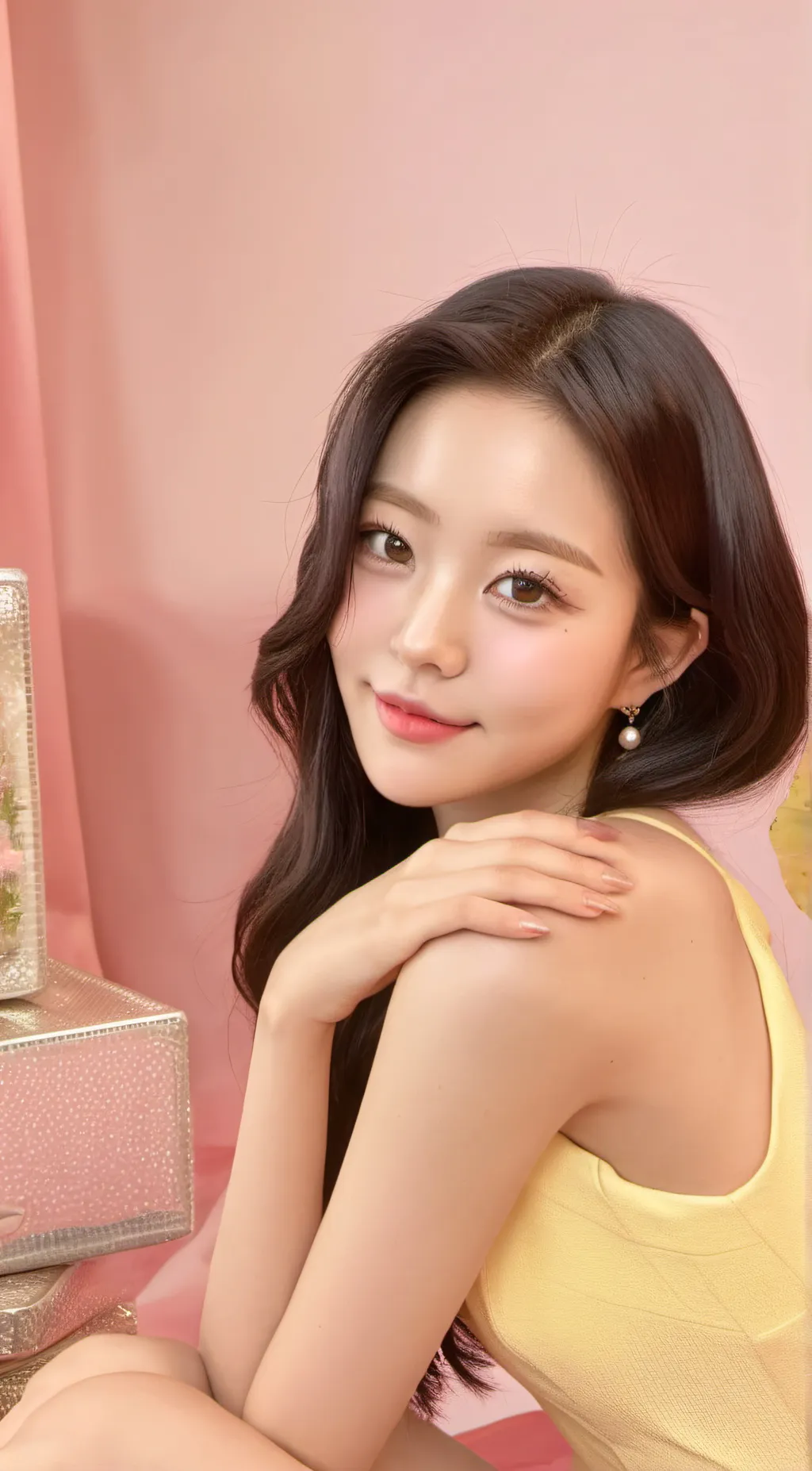 ai character: Wonyoung background