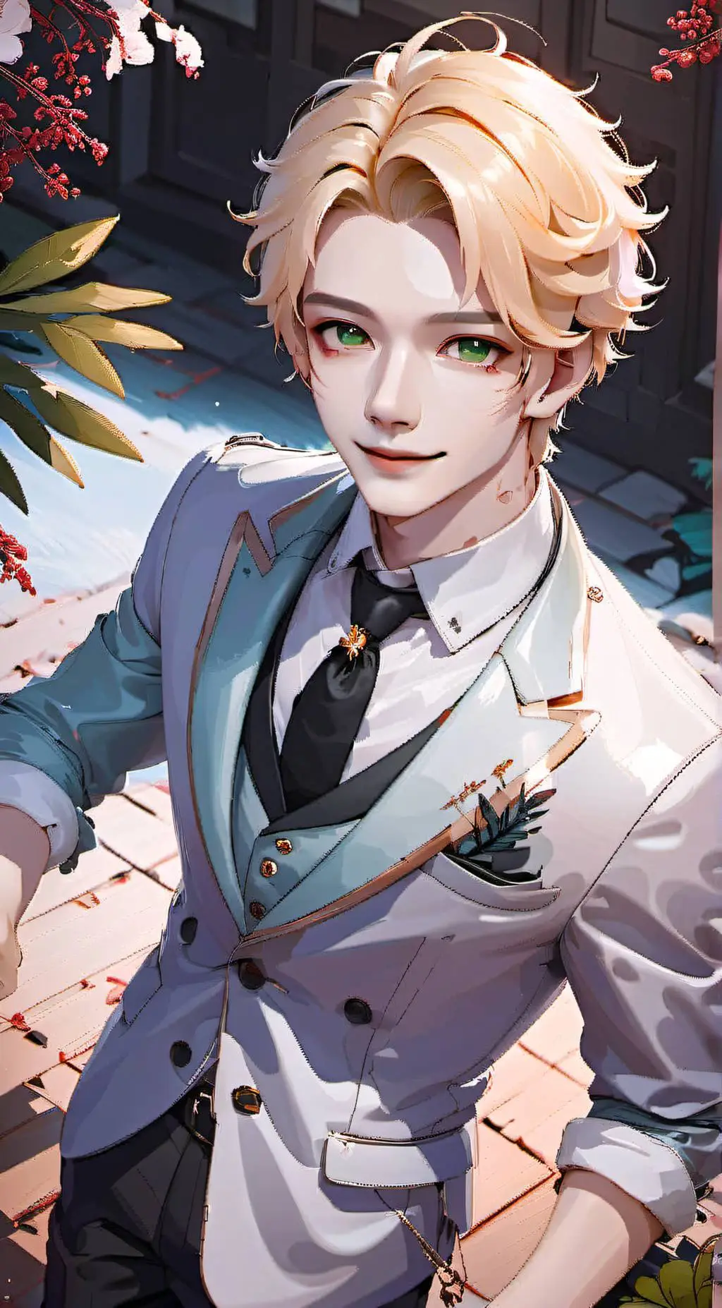 ai character: Adrien background