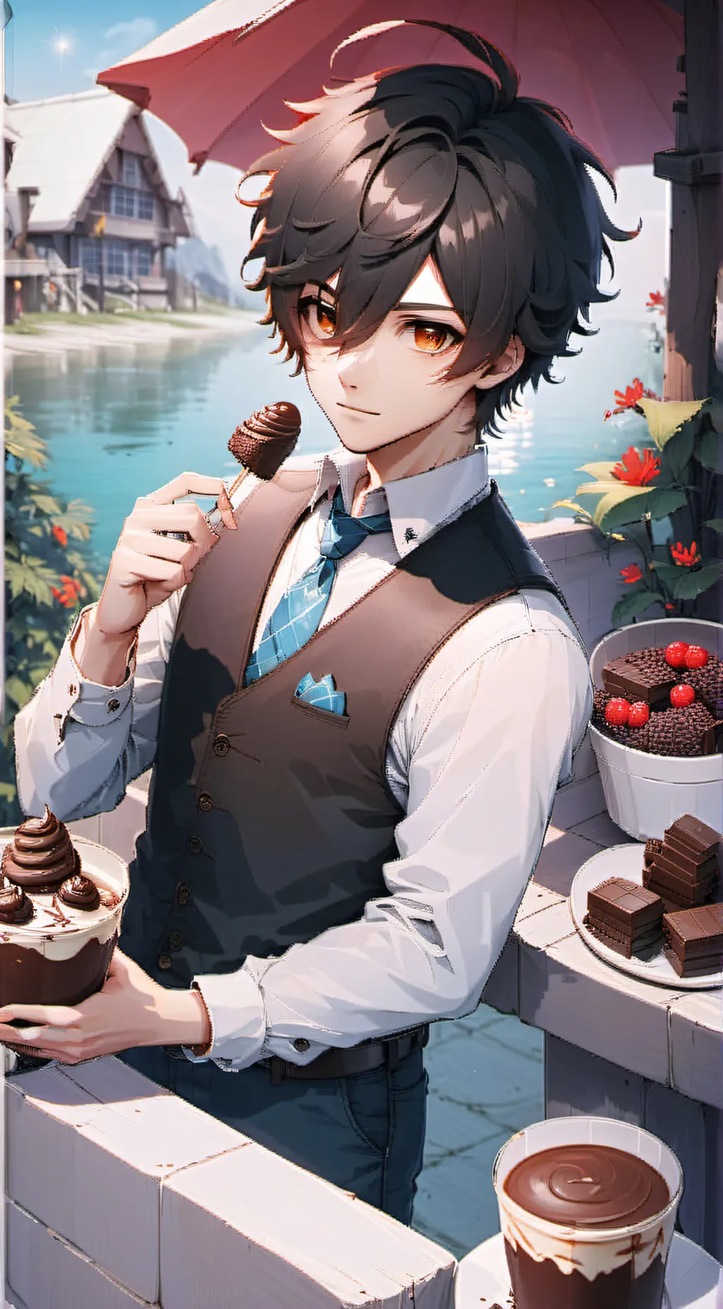 ai character: vinn background