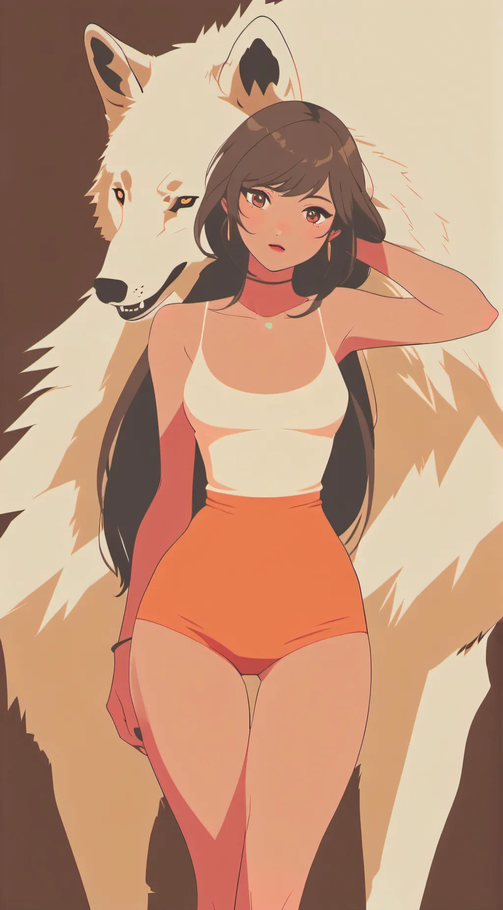 ai character: goldie background