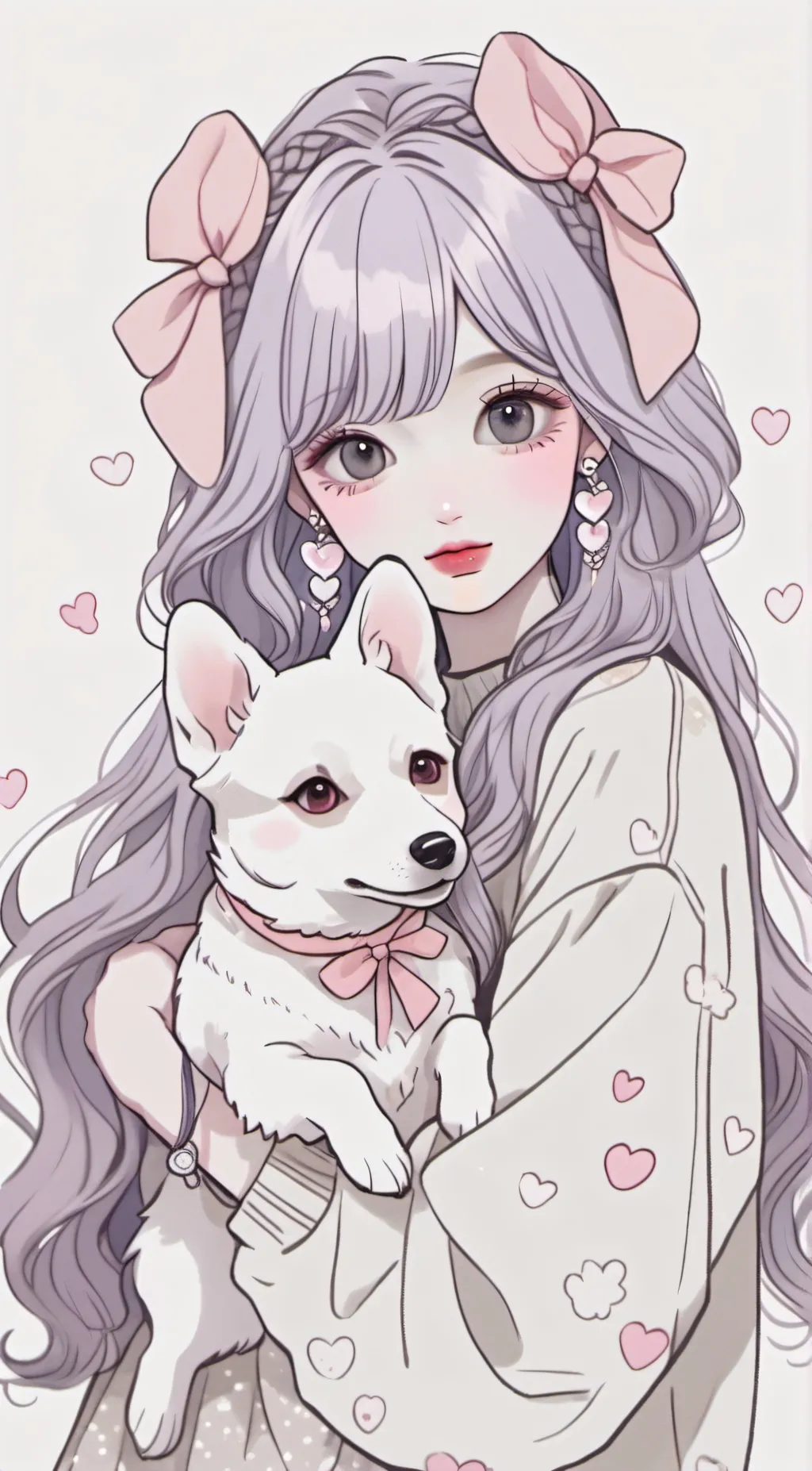 ai character: Lily background