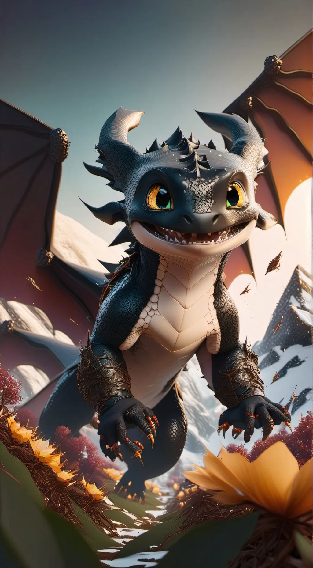 ai character: httyd background