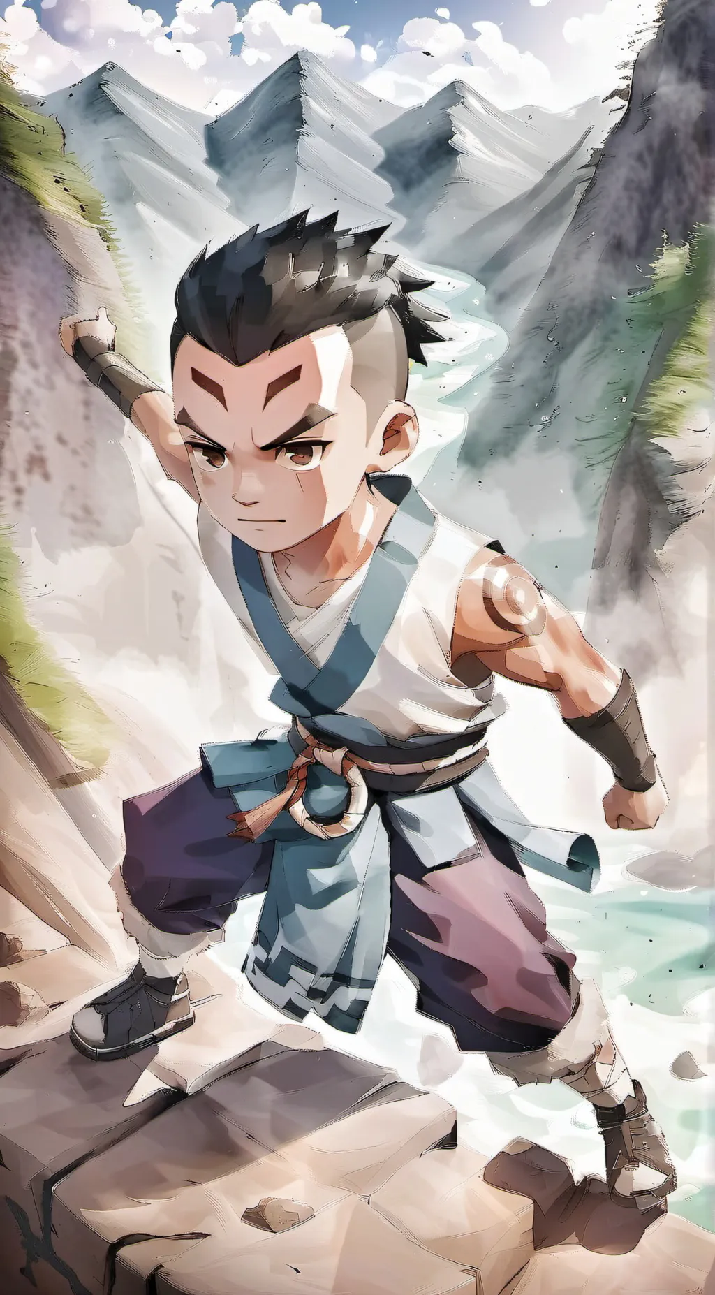 ai character: sokka background