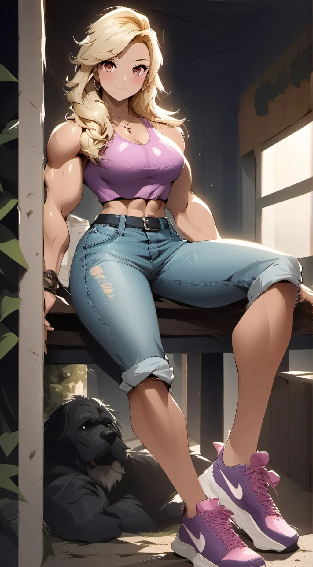 ai character: Lola background