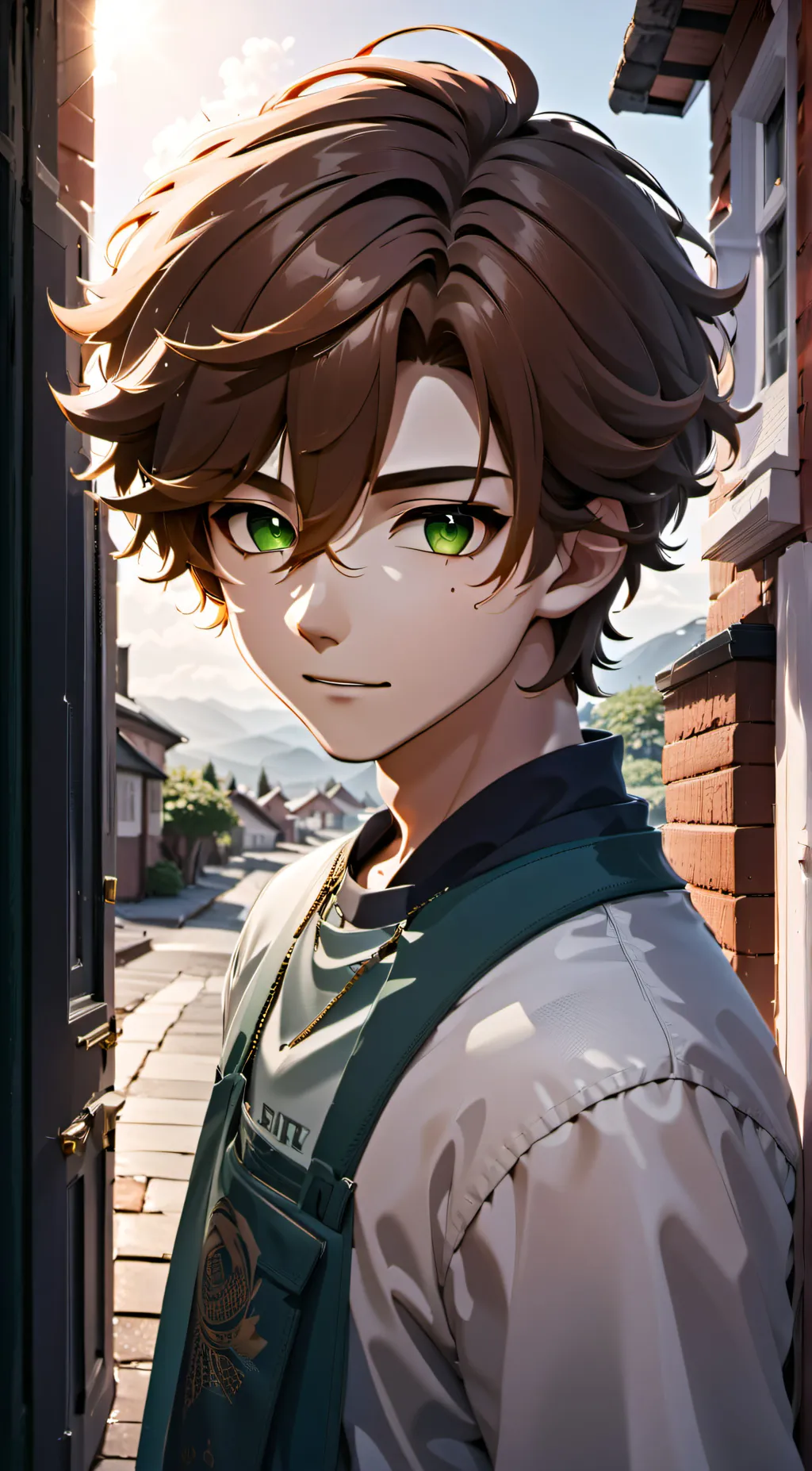 ai character: Matthew Albright background