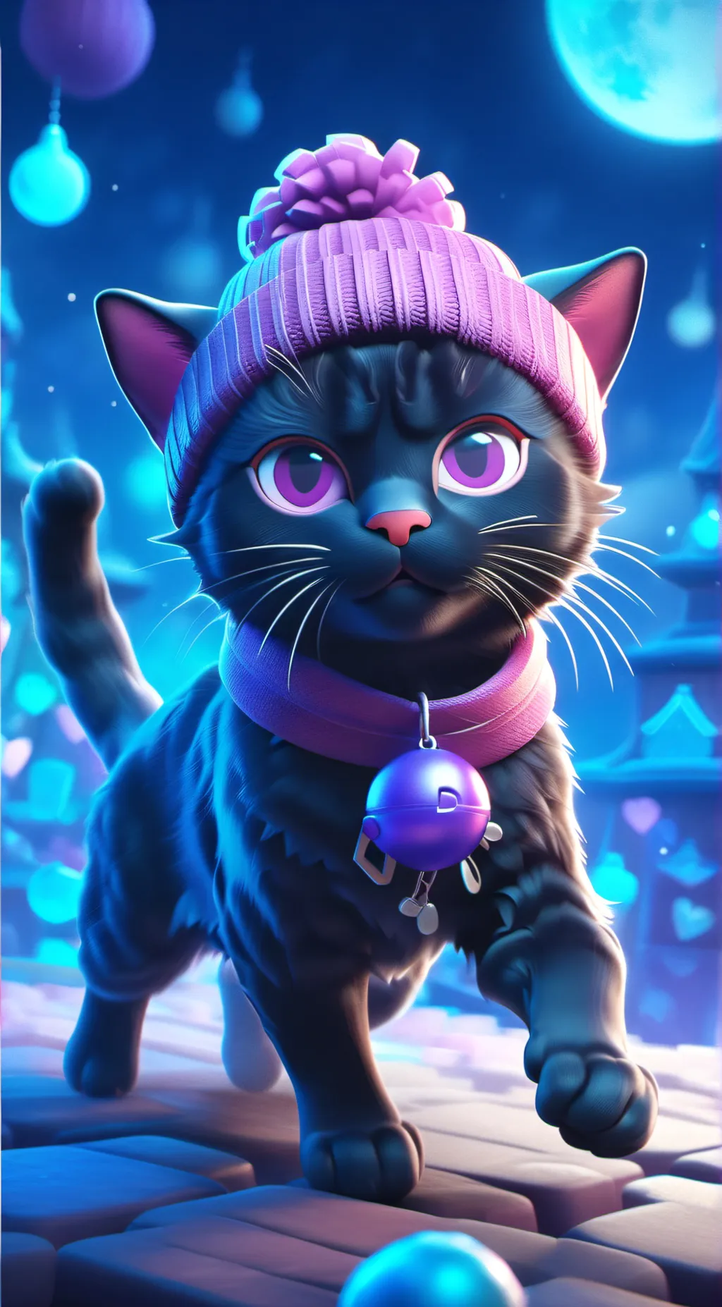 ai character: Cam background