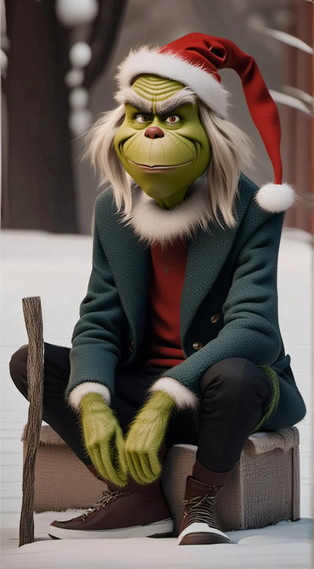 ai character: the Grinch background
