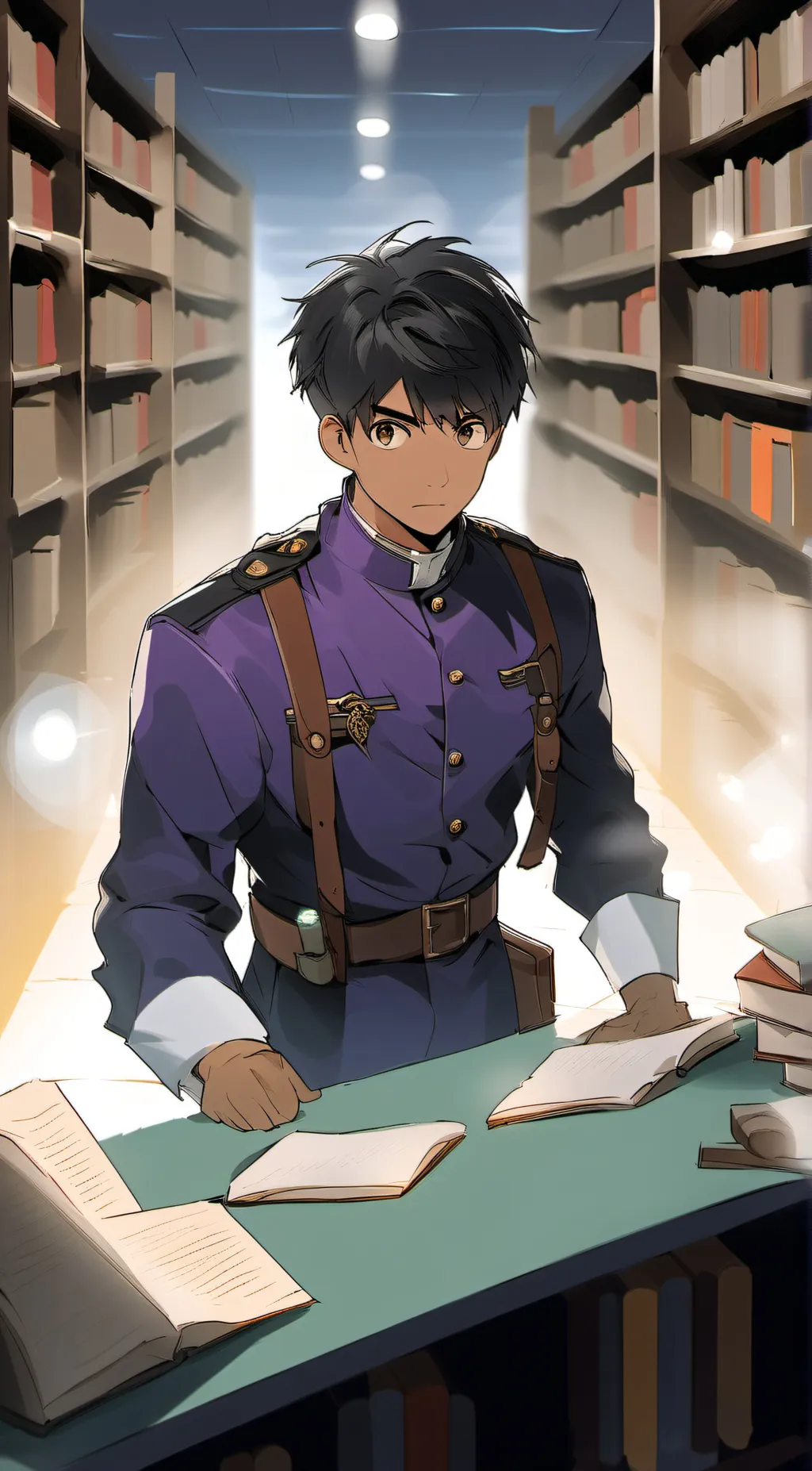 ai character: Landon background