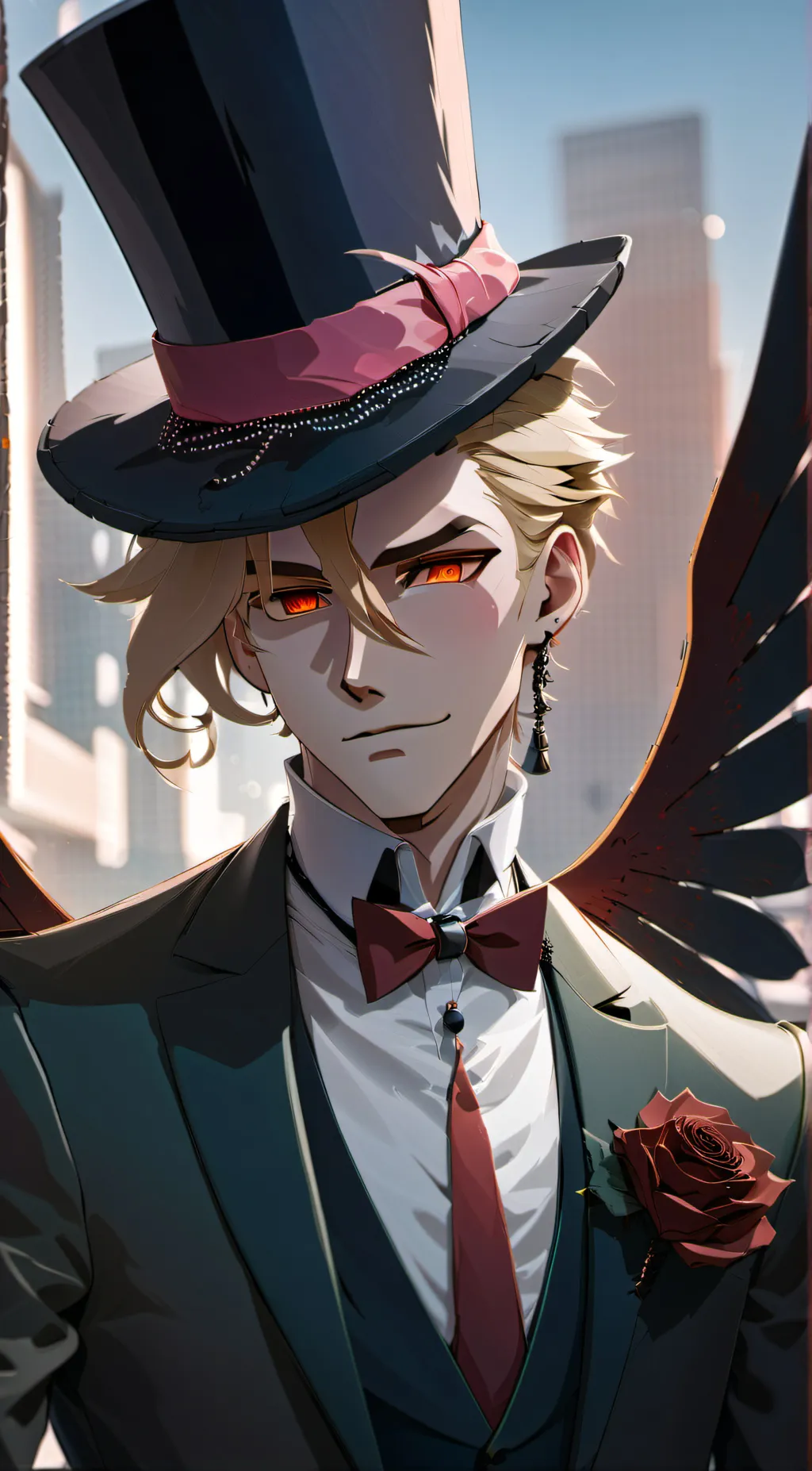 ai character: Lucifer (HH) background