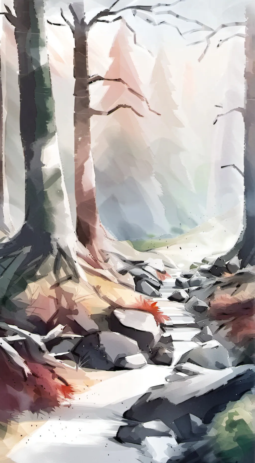 ai character: Into The Woods background