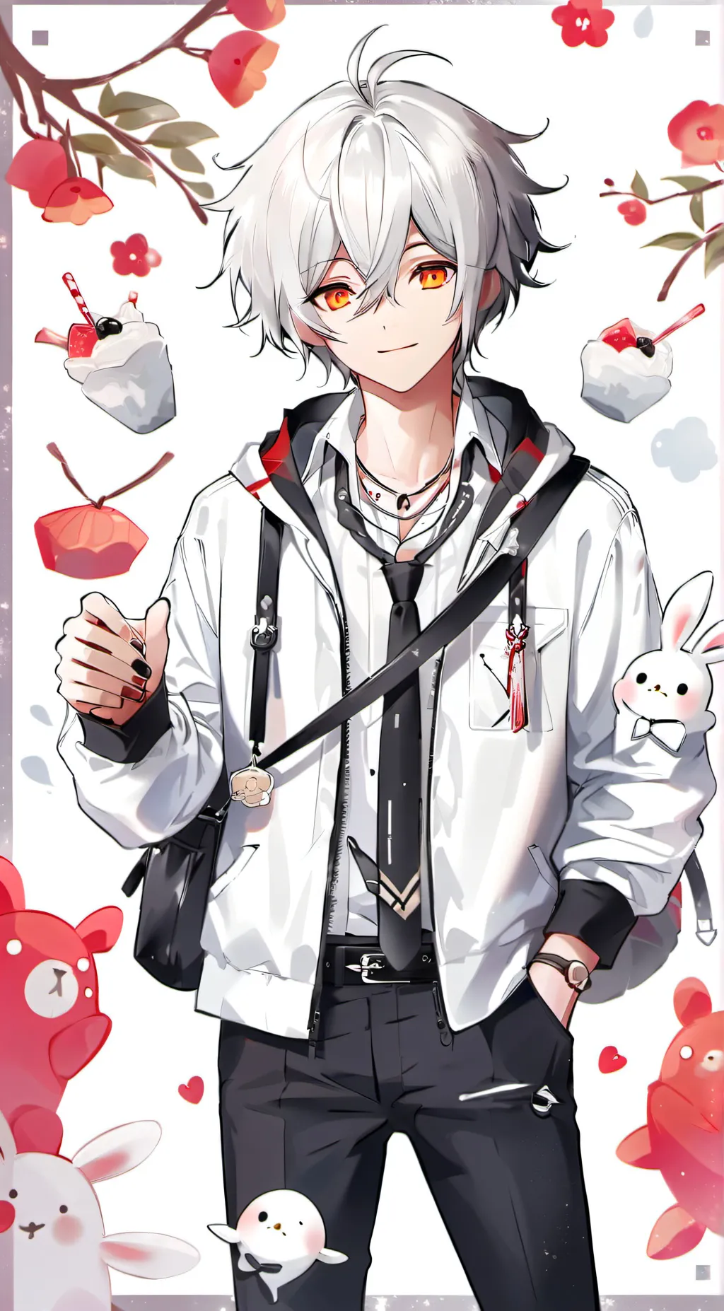 ai character: Cinnamon background