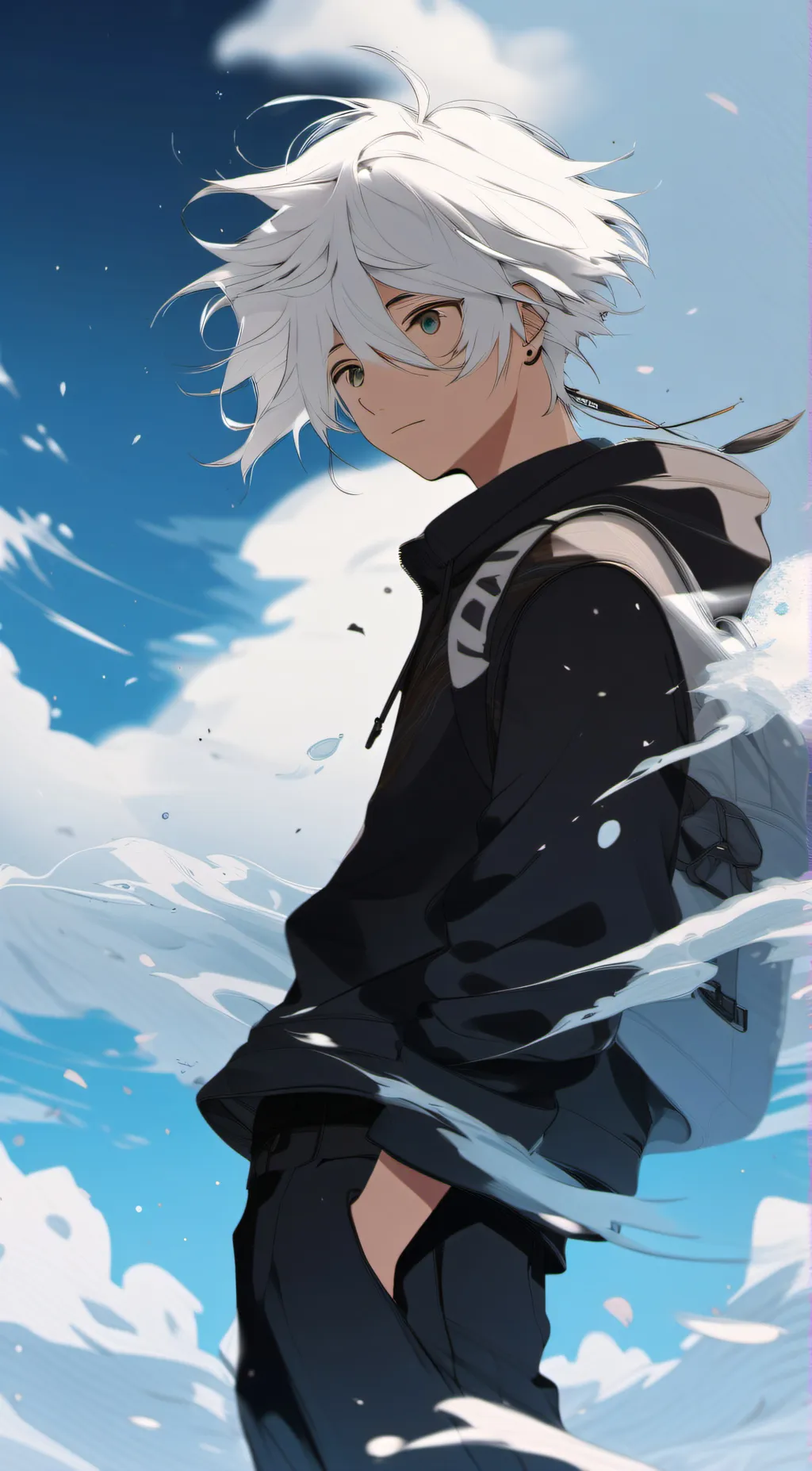 ai character: Leon background