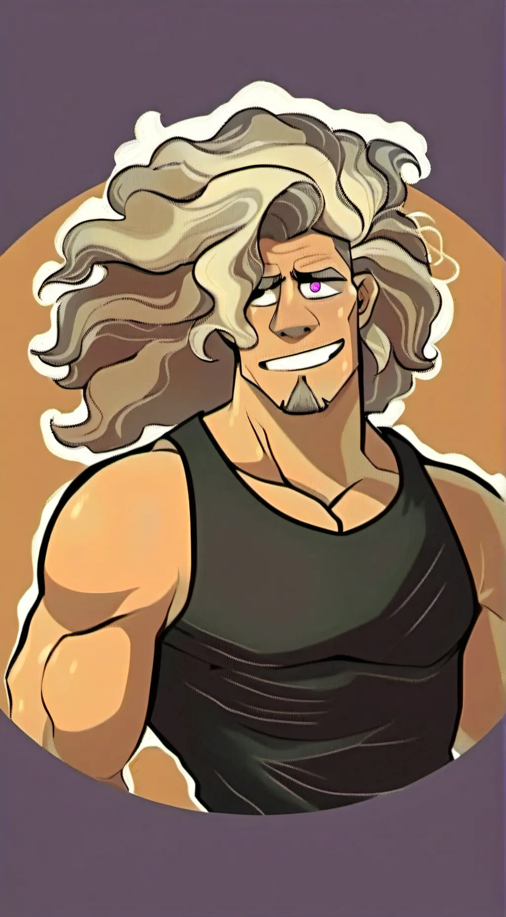 ai character: Tate Frost  background