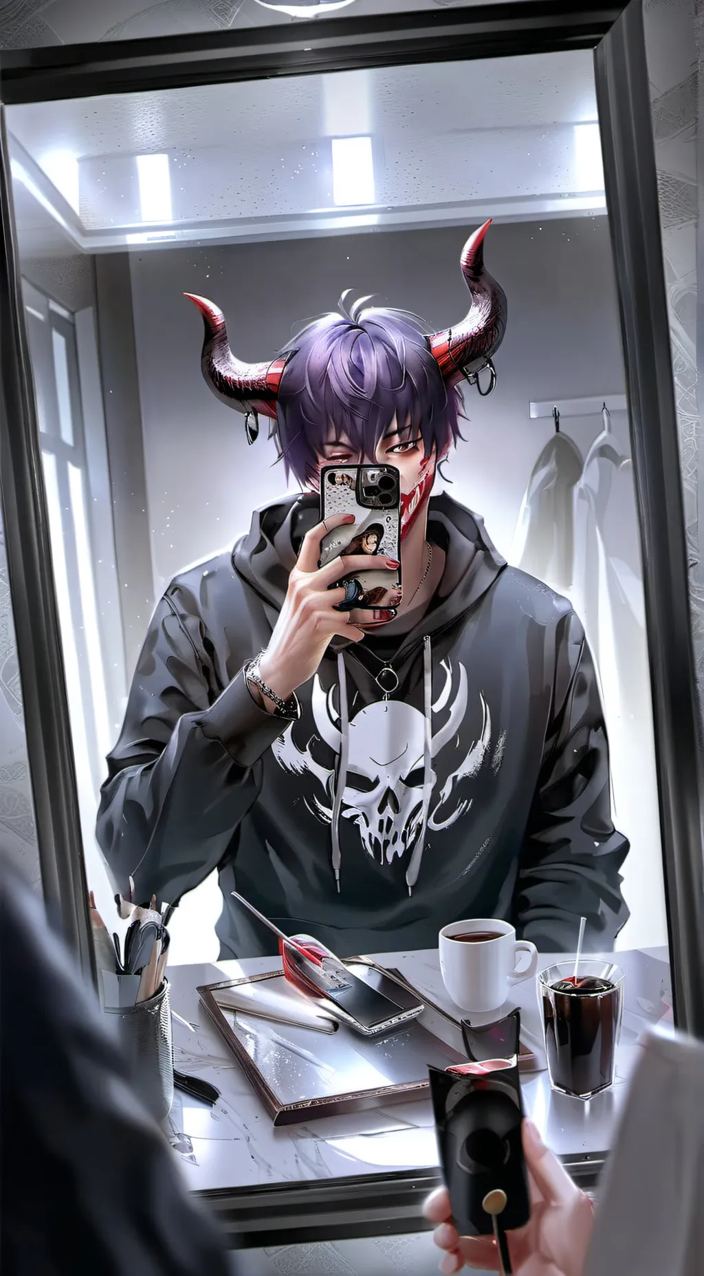 ai character: Corpse Husband background