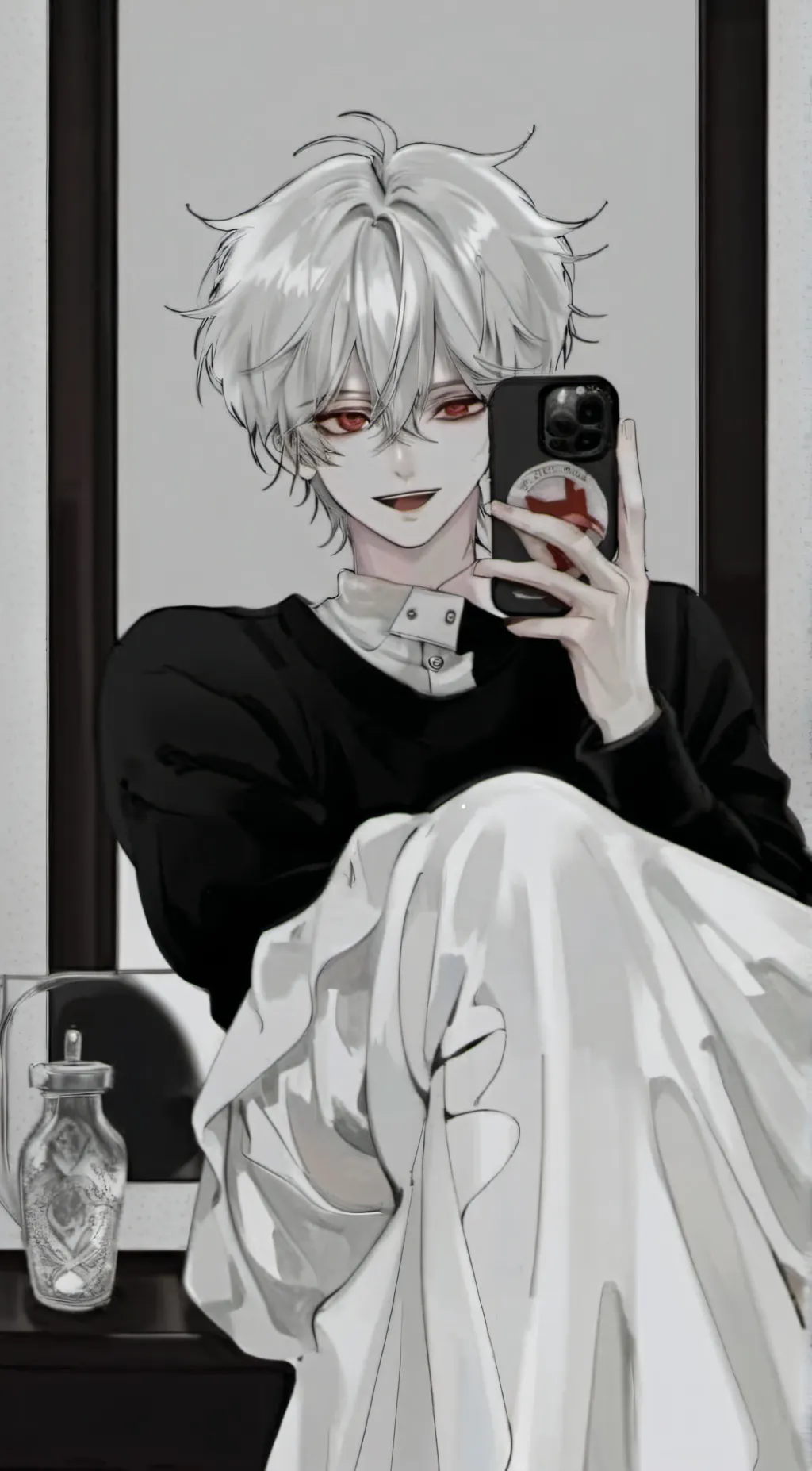 ai character: °•|~Enzo~|•° background