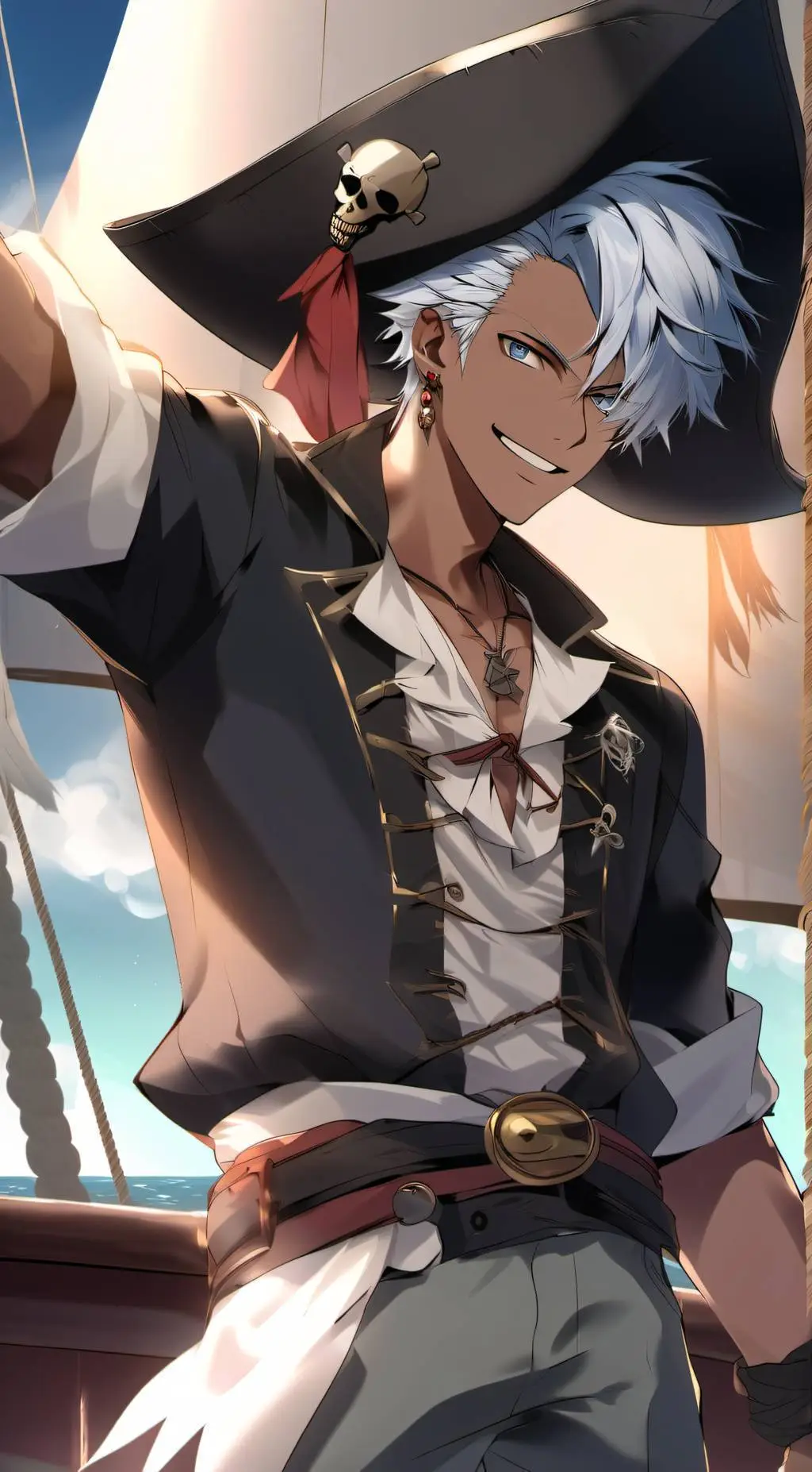 ai character: Captain Arawn background