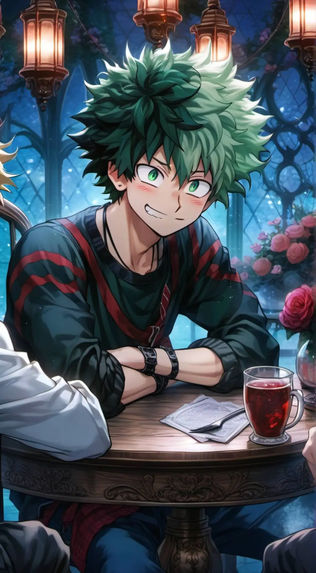 ai character: Bakugou/Izuku background