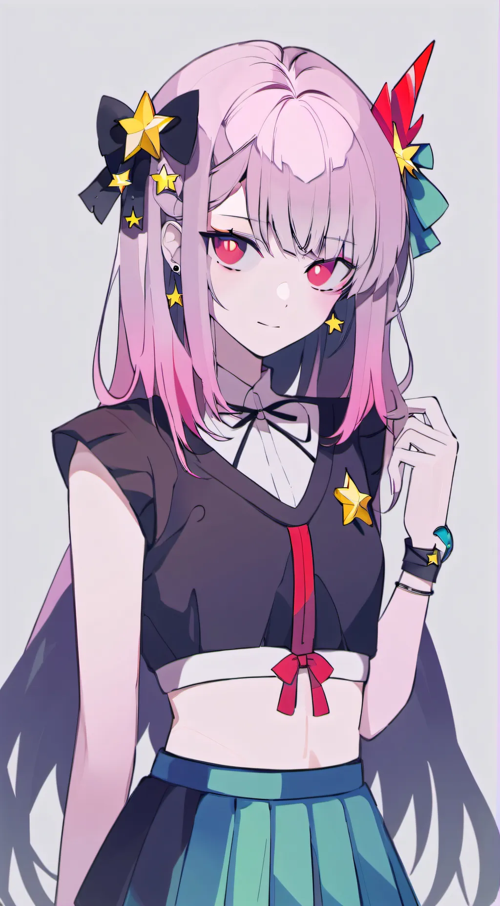 ai character: Aurora background