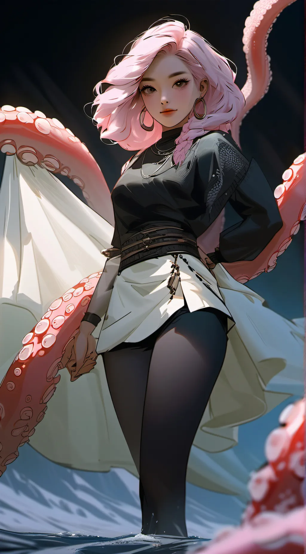 ai character: Vanessa Sky background