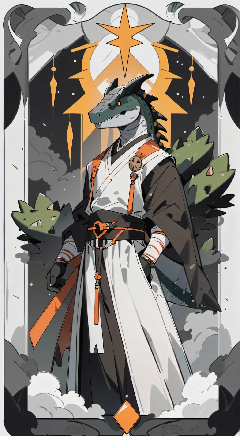 ai character: Frank  background