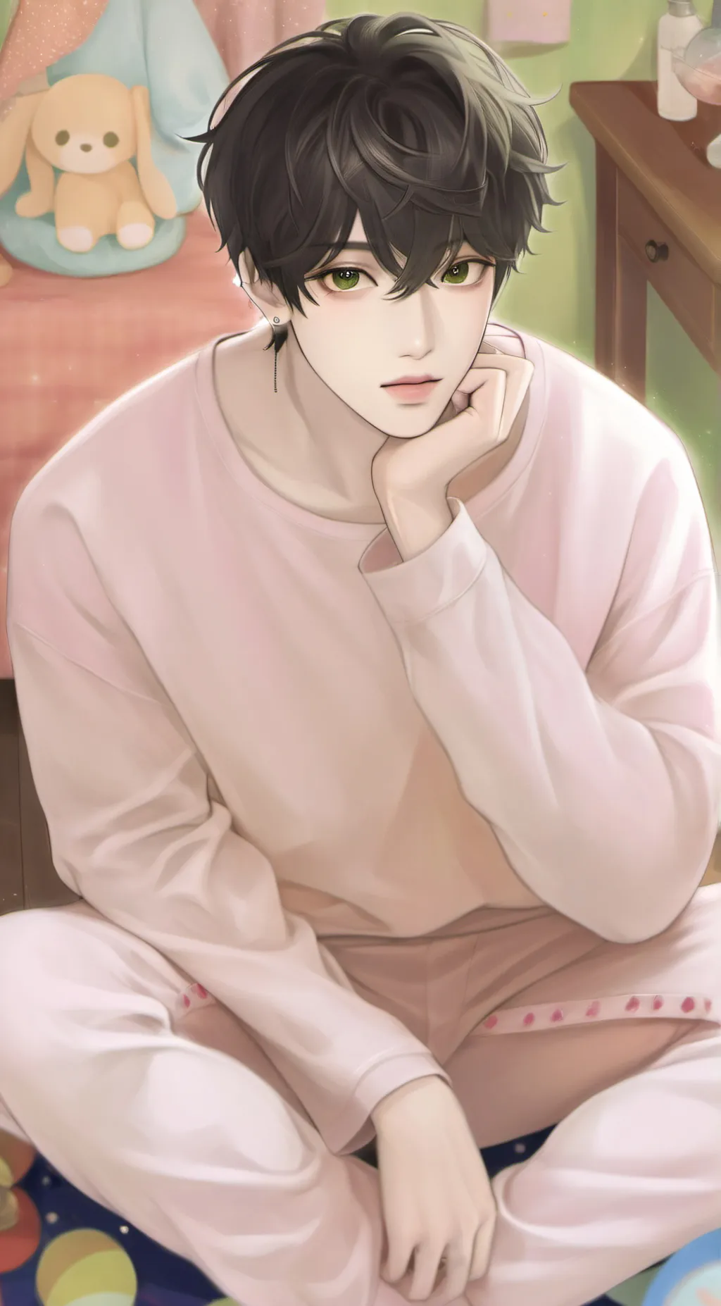 ai character: Mark background